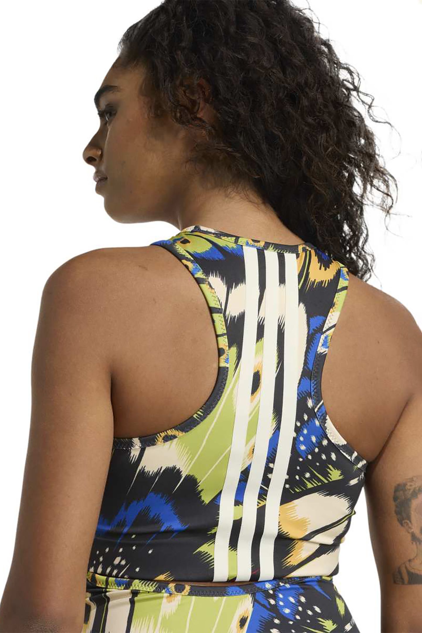 PERFORMANCE ADIDAS X FARM RIO PREMIUM DRESS BLACK 6