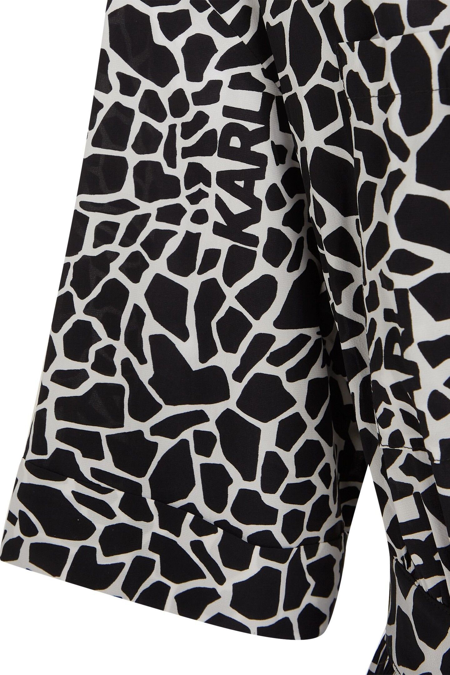 PRINTED JUMPSUIT GIRAFFE BLACK/WHITE 6