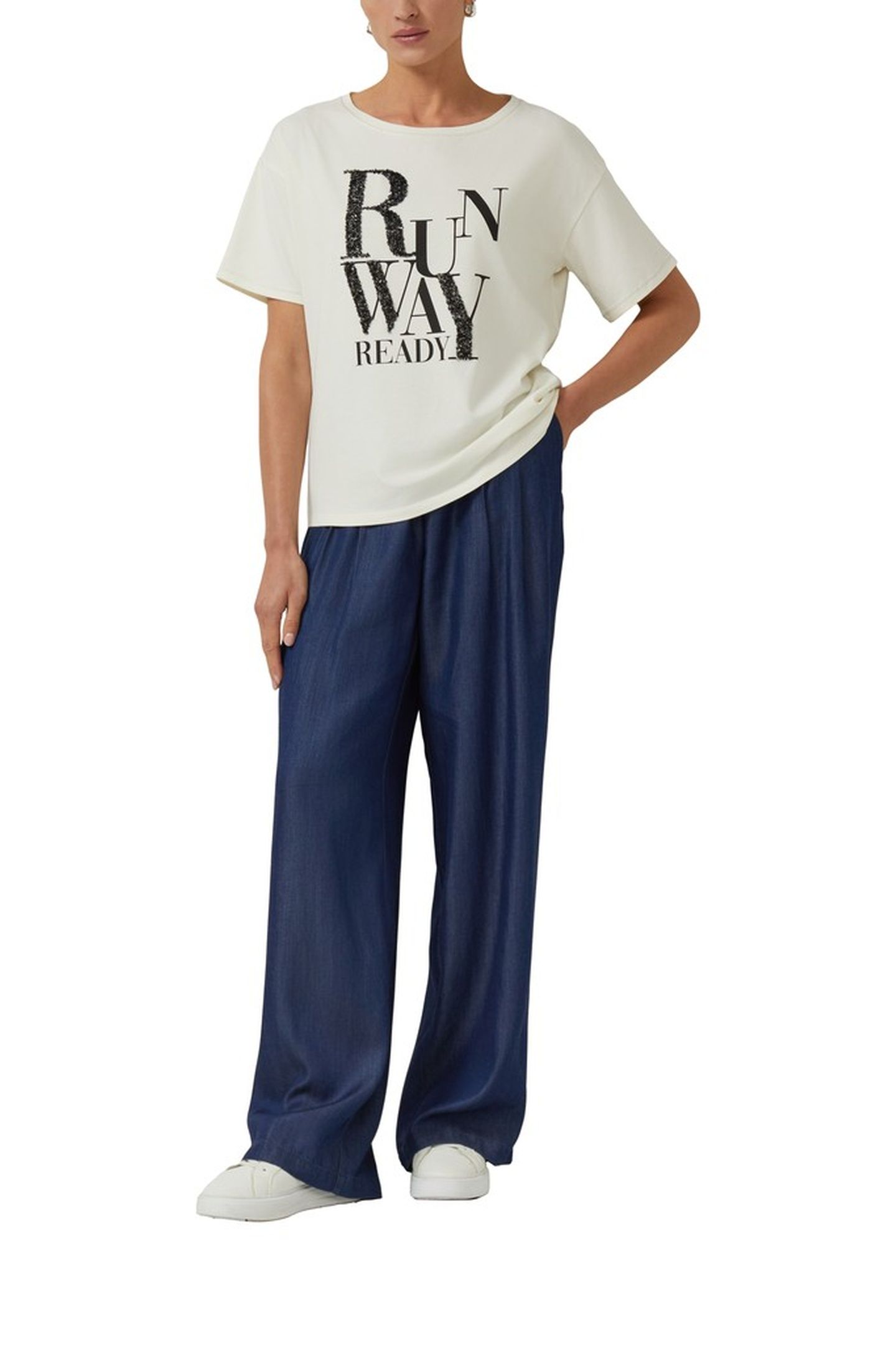 S.OLIVER T-SHIRTS OFFWHITE 2