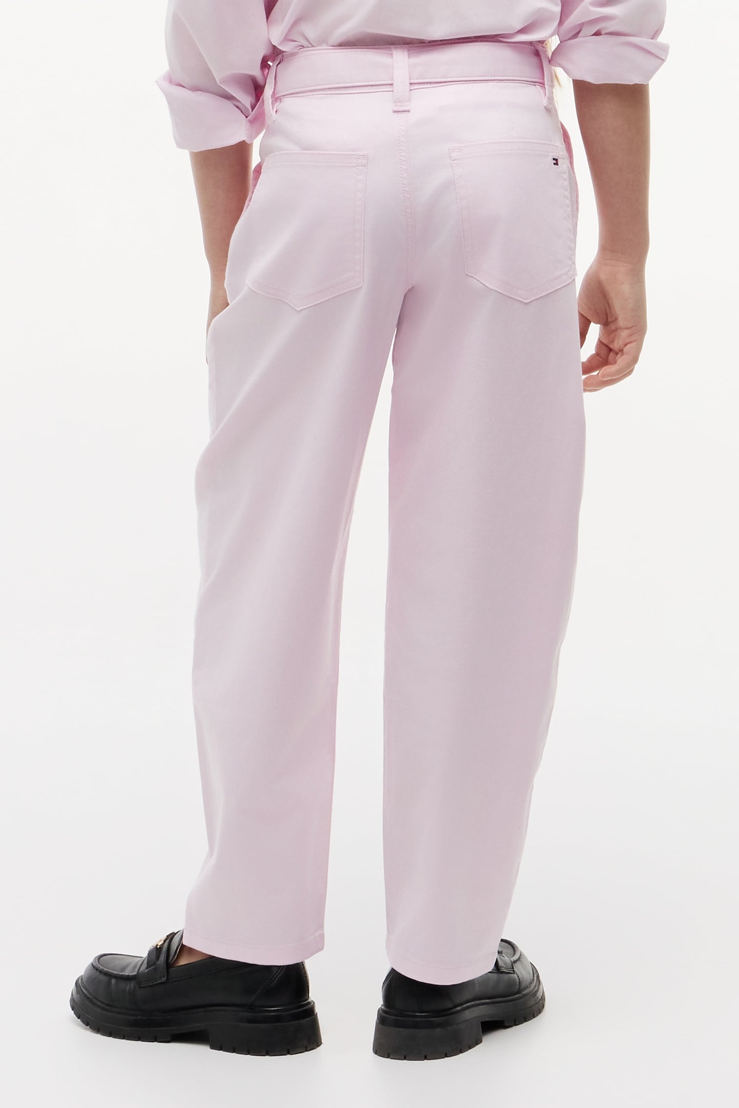 GIRLS BARREL PANTS PEARLY PINK 3