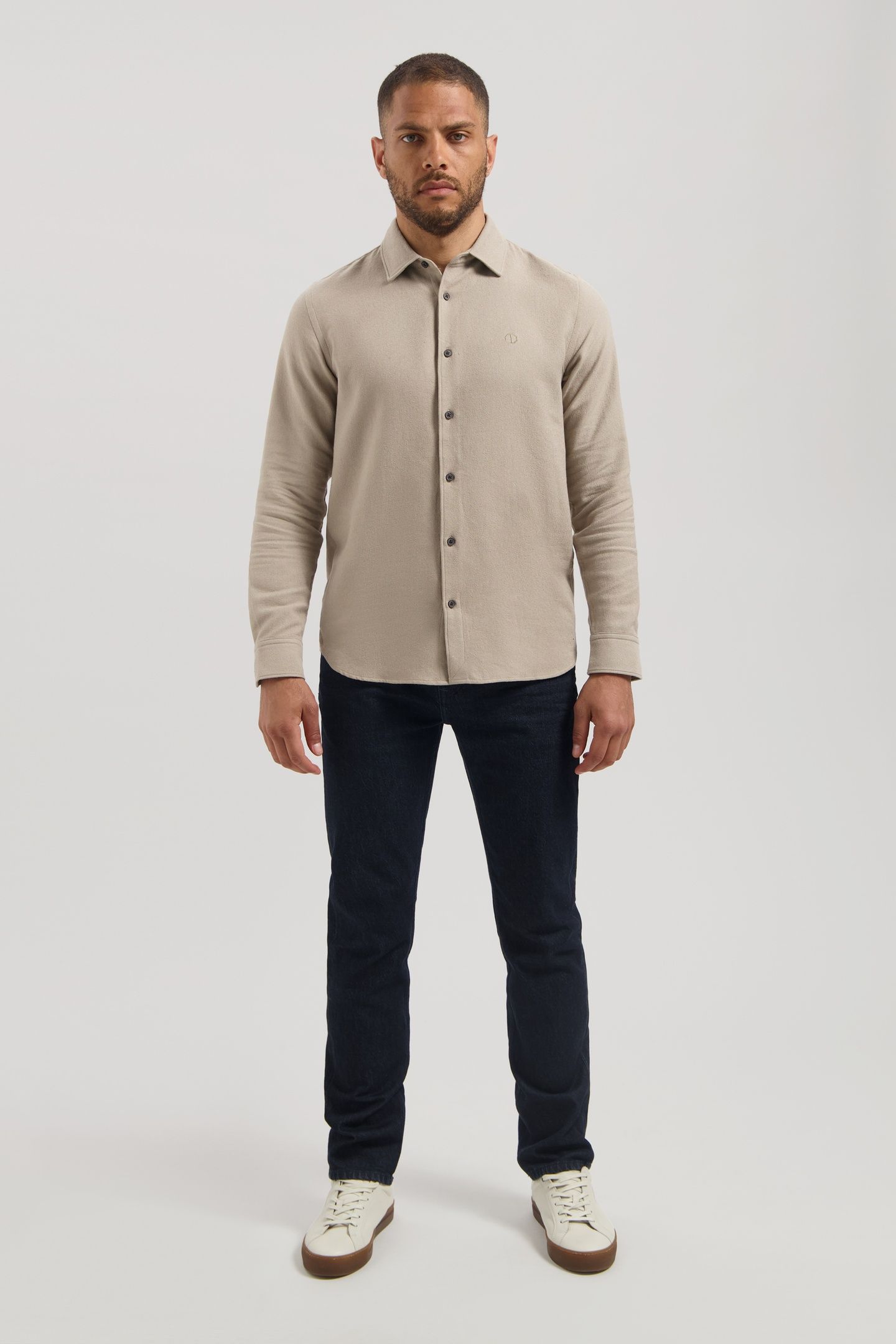DS_ALVIN SHIRT VINTAGE KHAKI 2