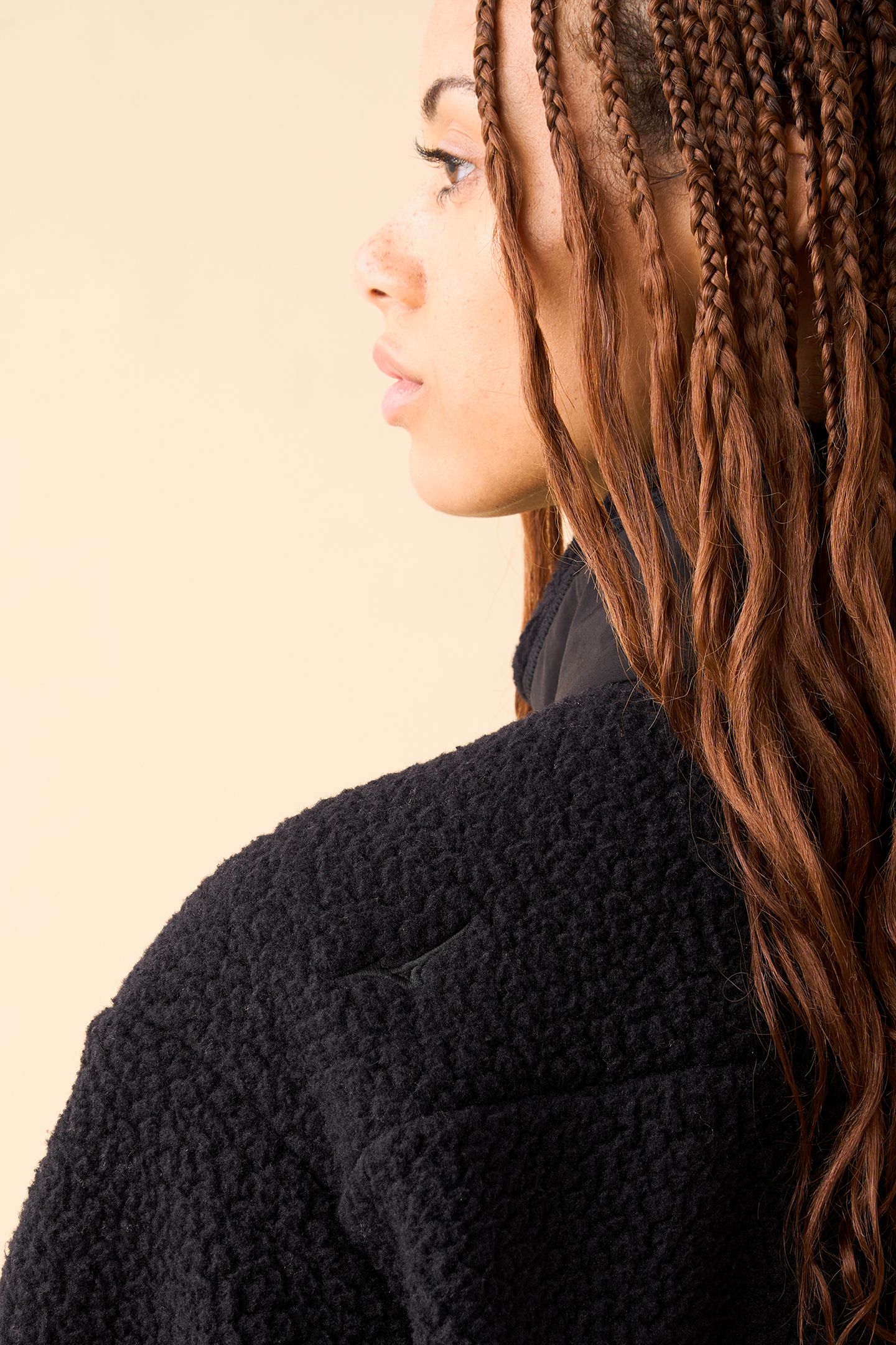 UNISEX SL UTILITY FLEECE JACKET BLACK 4