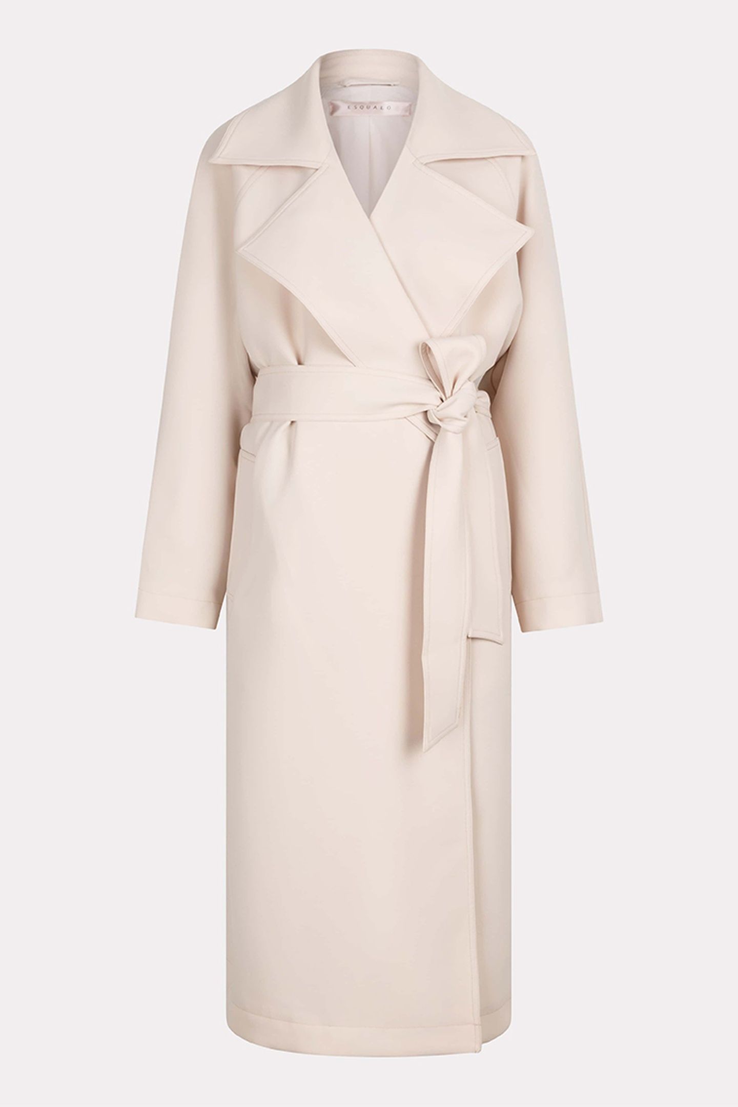 COAT LONG BASIC SAND 4