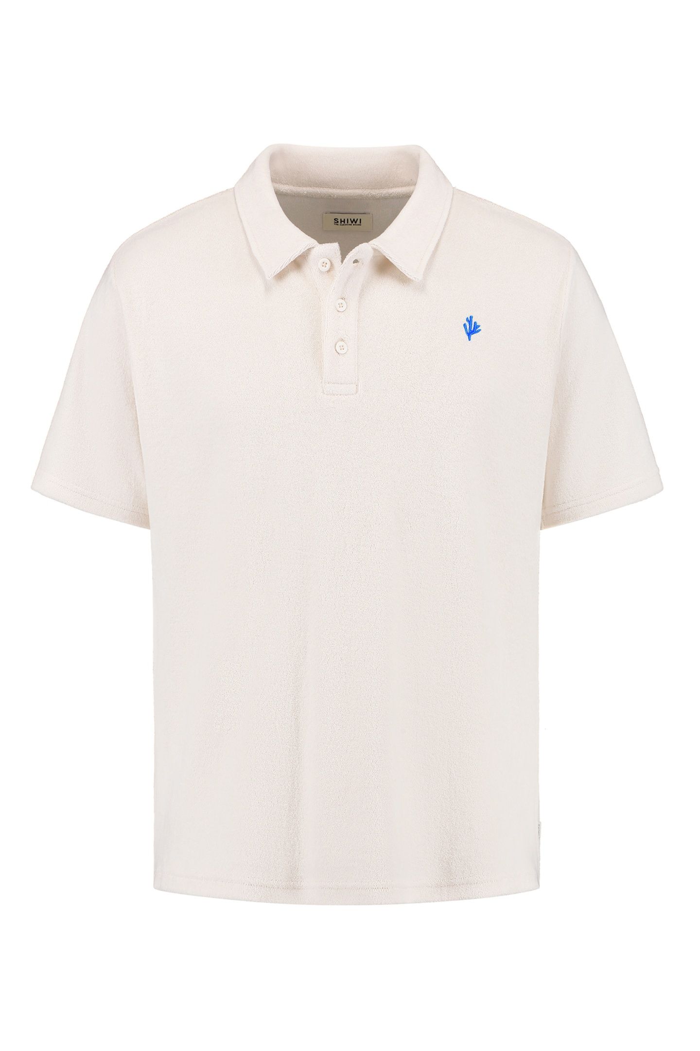 NICO TOWELING POLO SOLID WHITE 6