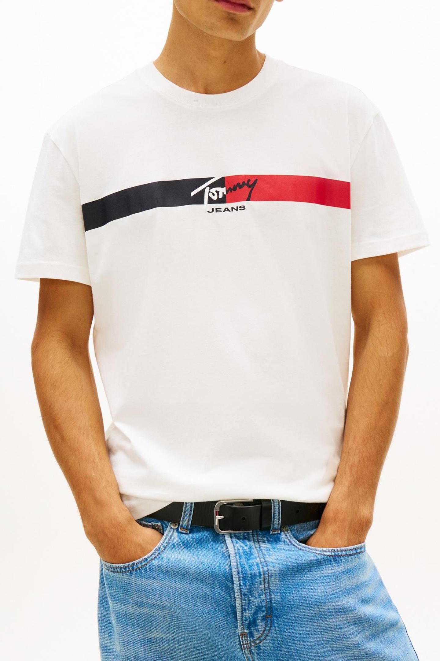 TJM REGULAR SIGNATURE T-SHIRT ECRU 1