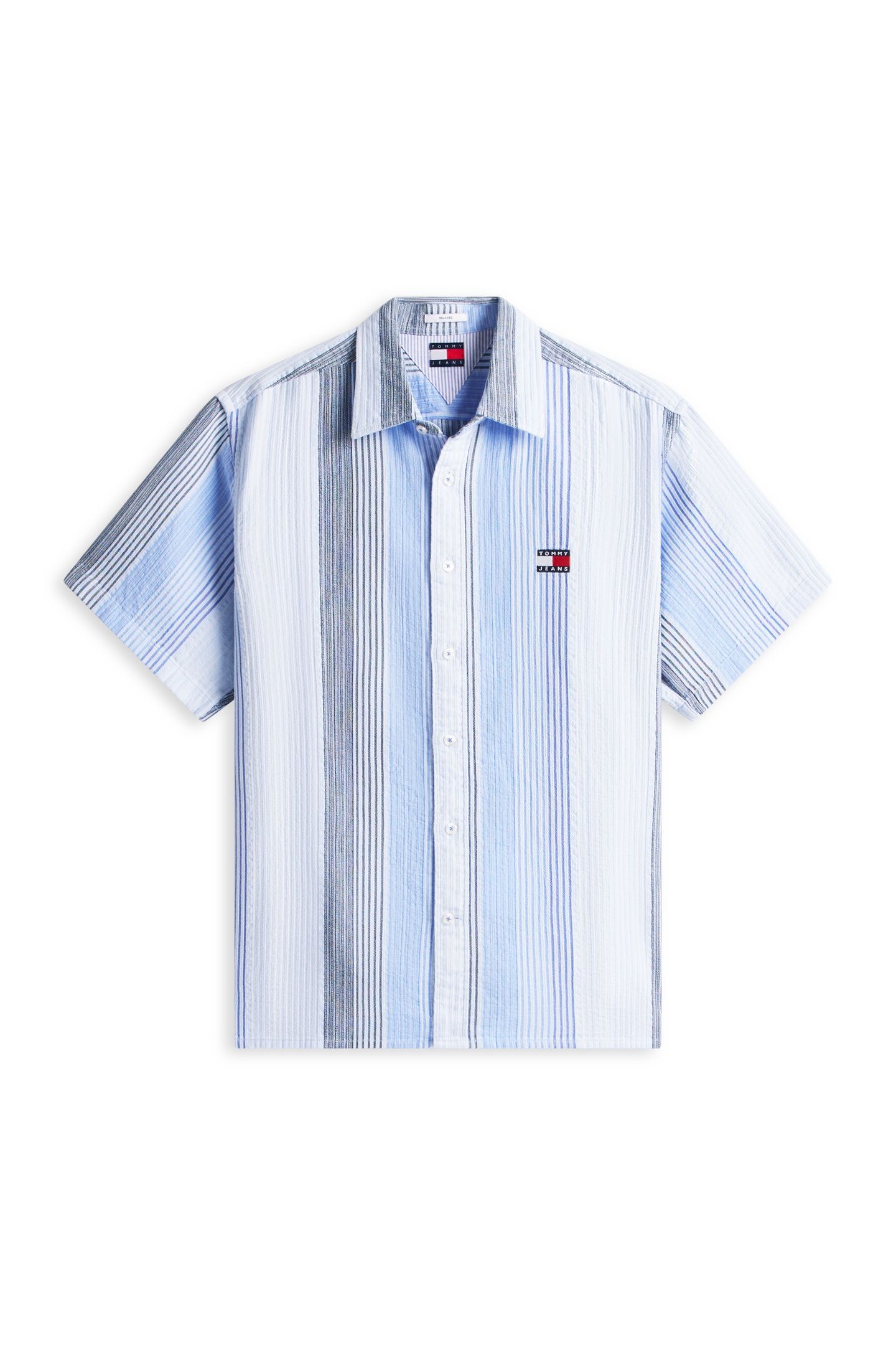 TJM RELAXED STRIPE SS SHIRT SWEET BLUE STRIPES 4
