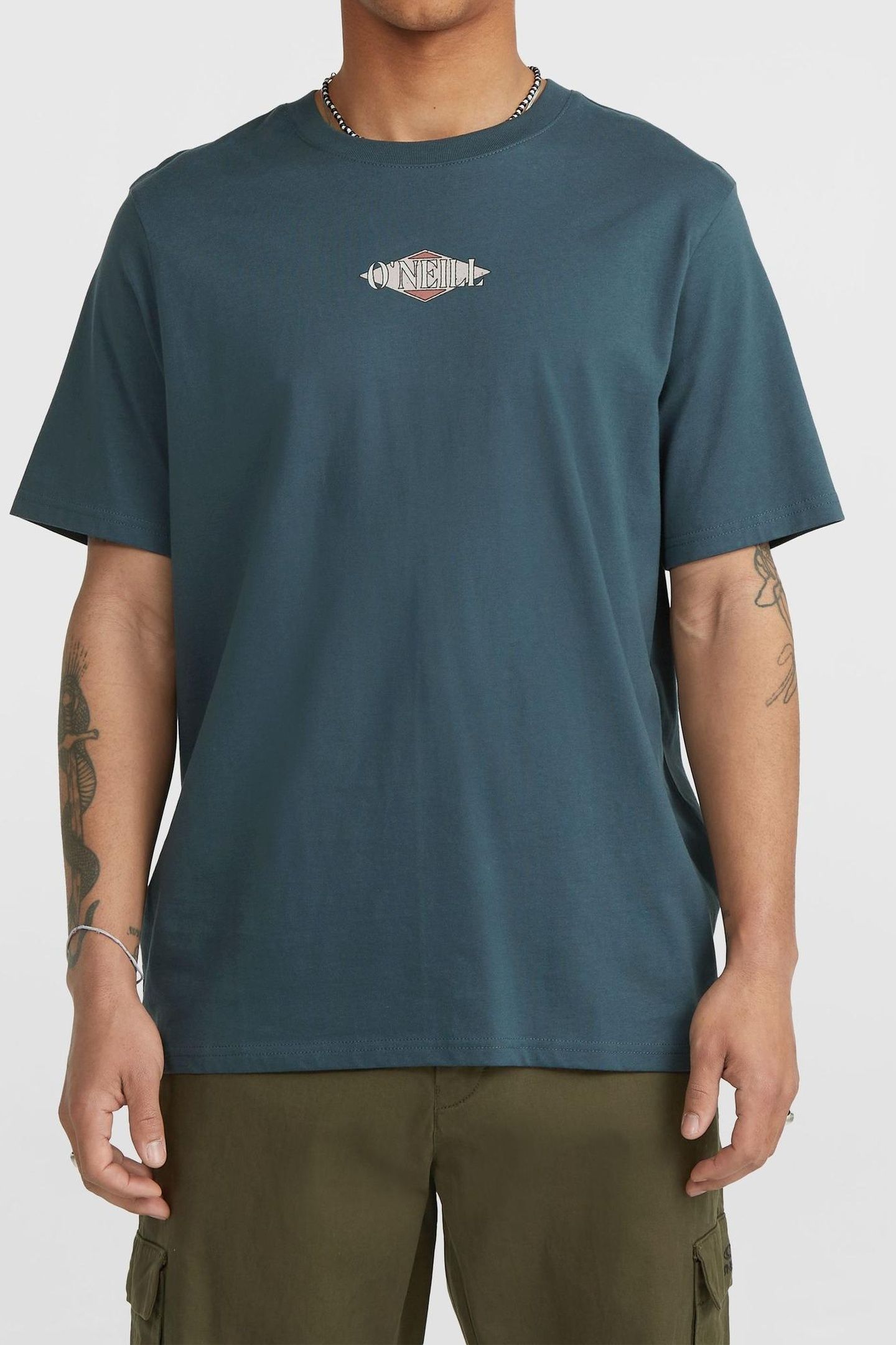 O'NEILL BACK PRINT T-SHIRT ALMA STEEL 1