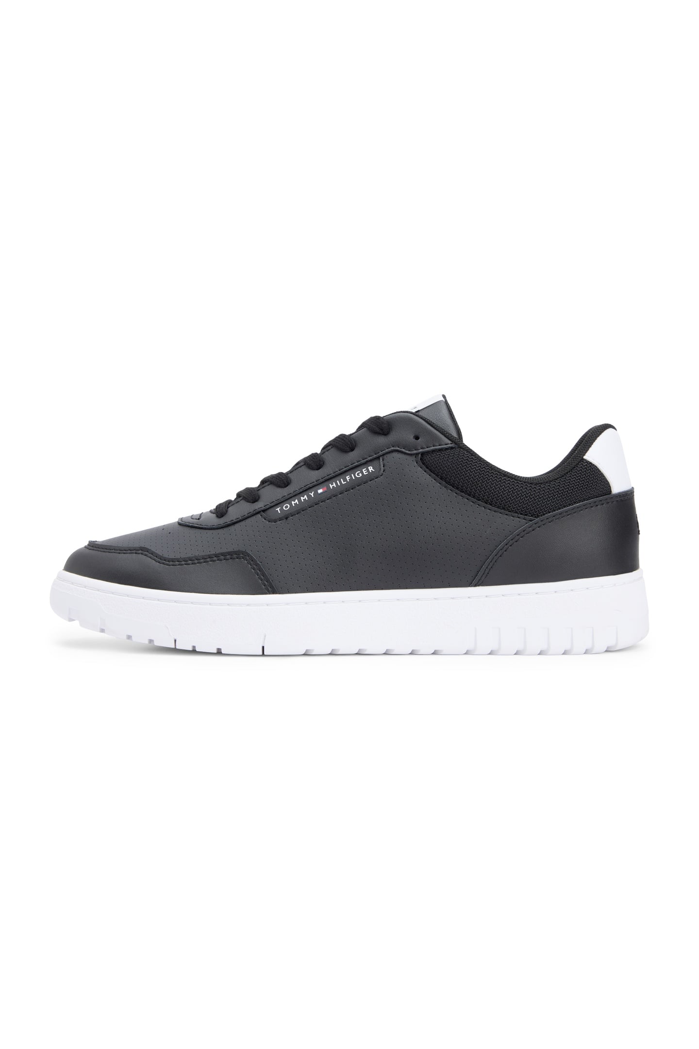 BASKET CORE LITE LEATHER SHOES BLACK 2