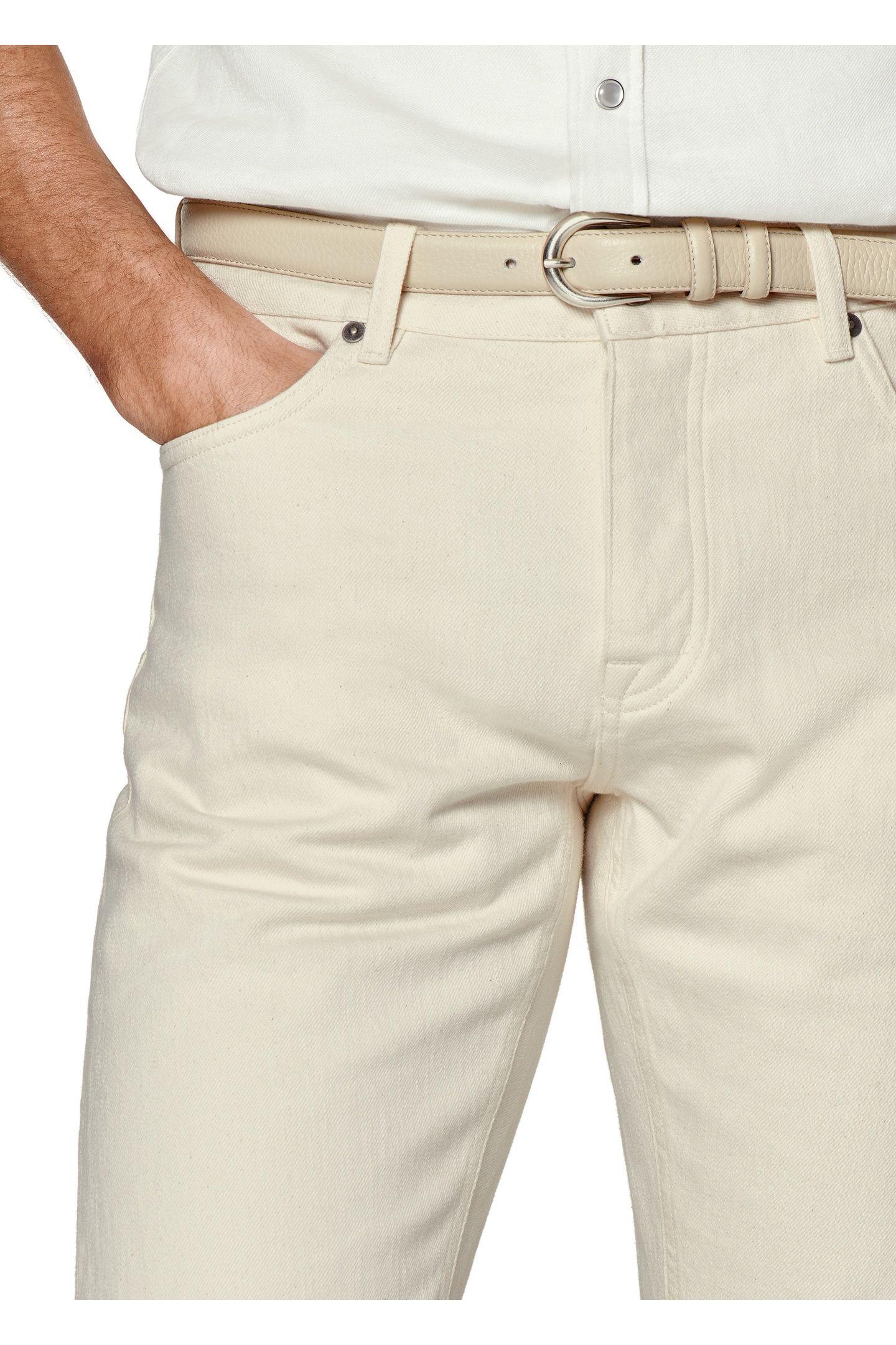 CHARLES-ECRU-DENIM CHINO, DENIM AND SHORTS OFF-WHITE 8