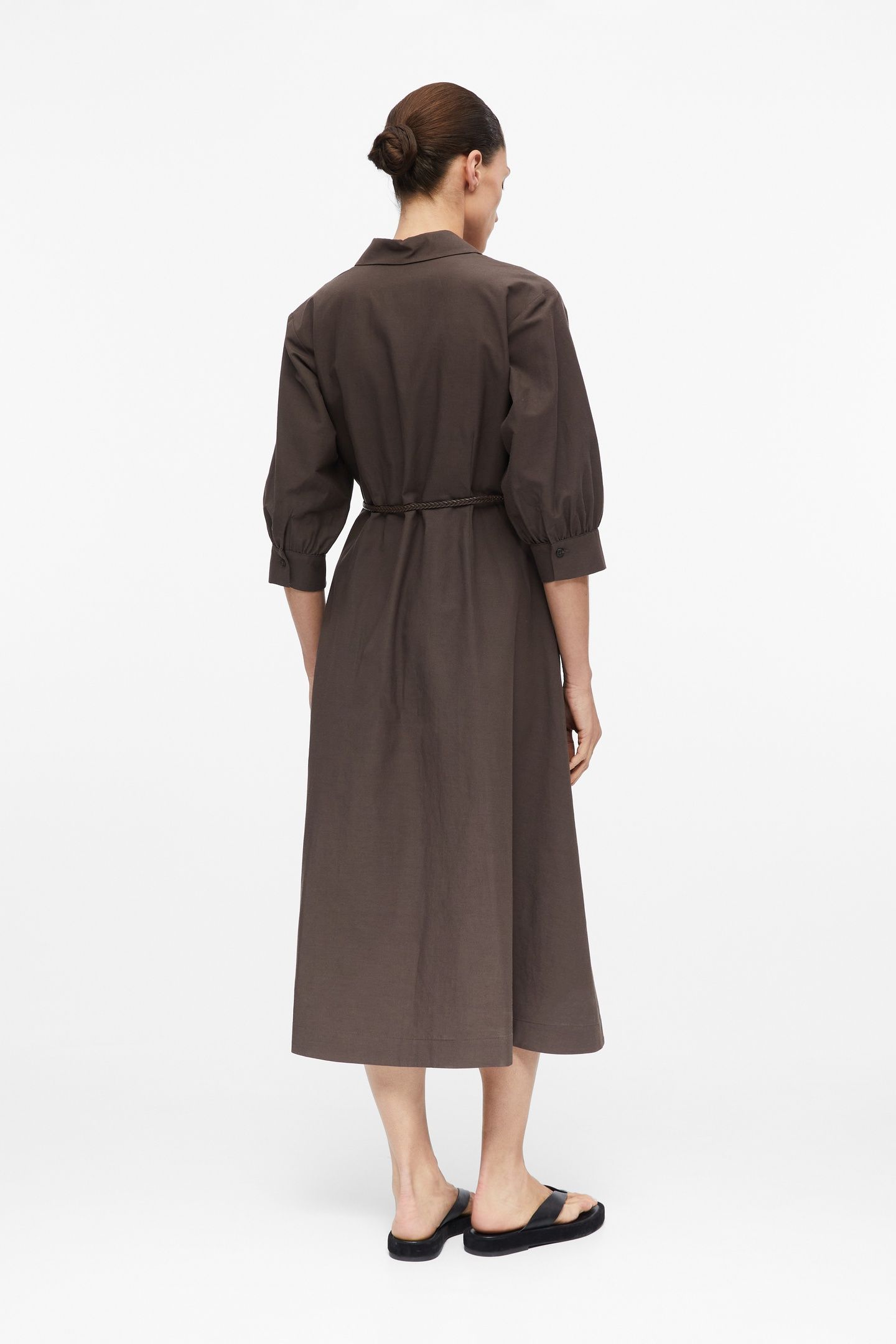 COMMA DRESSES BROWN 2