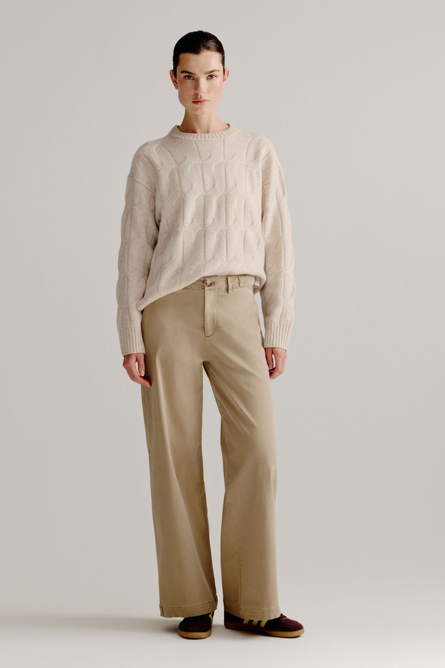 JELMER PANTS LIGHT KHAKI 2