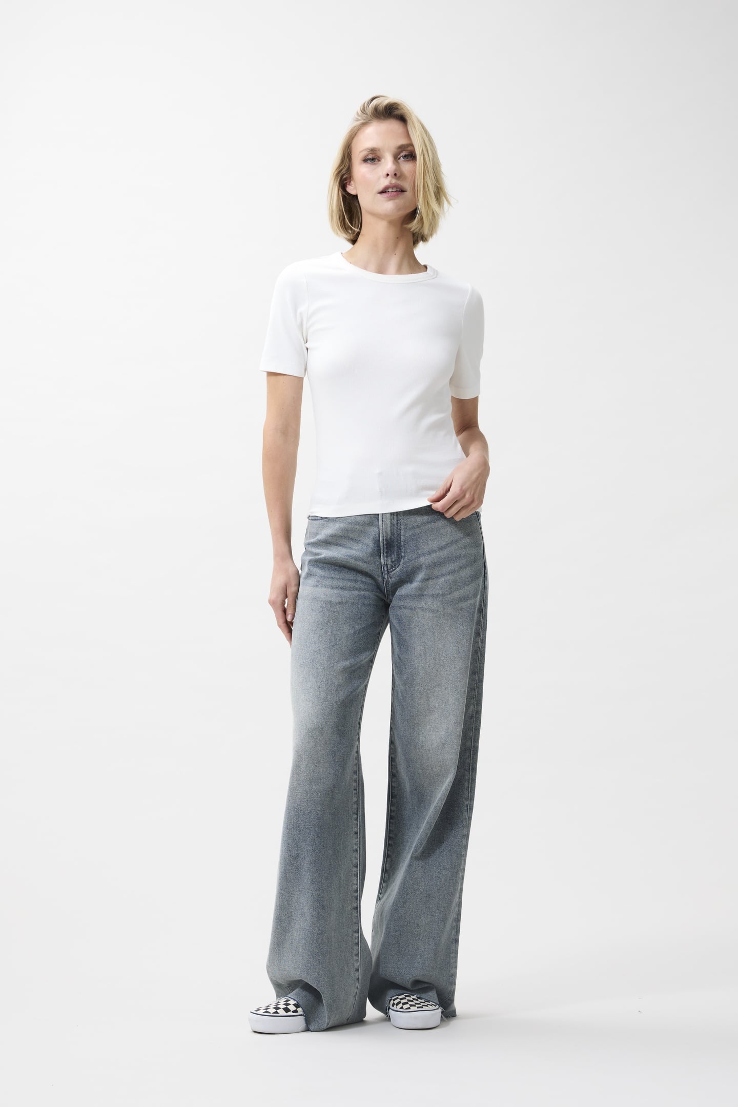 RIB TSHIRT OFF WHITE 2
