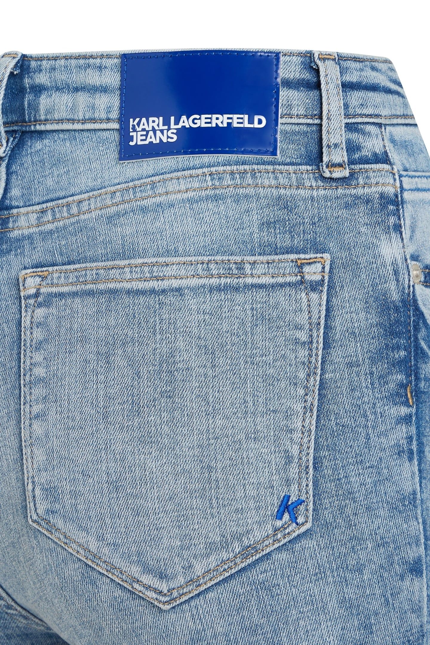 KLJ HR SKINNY SHANK DENIM VISUAL BLUE 6