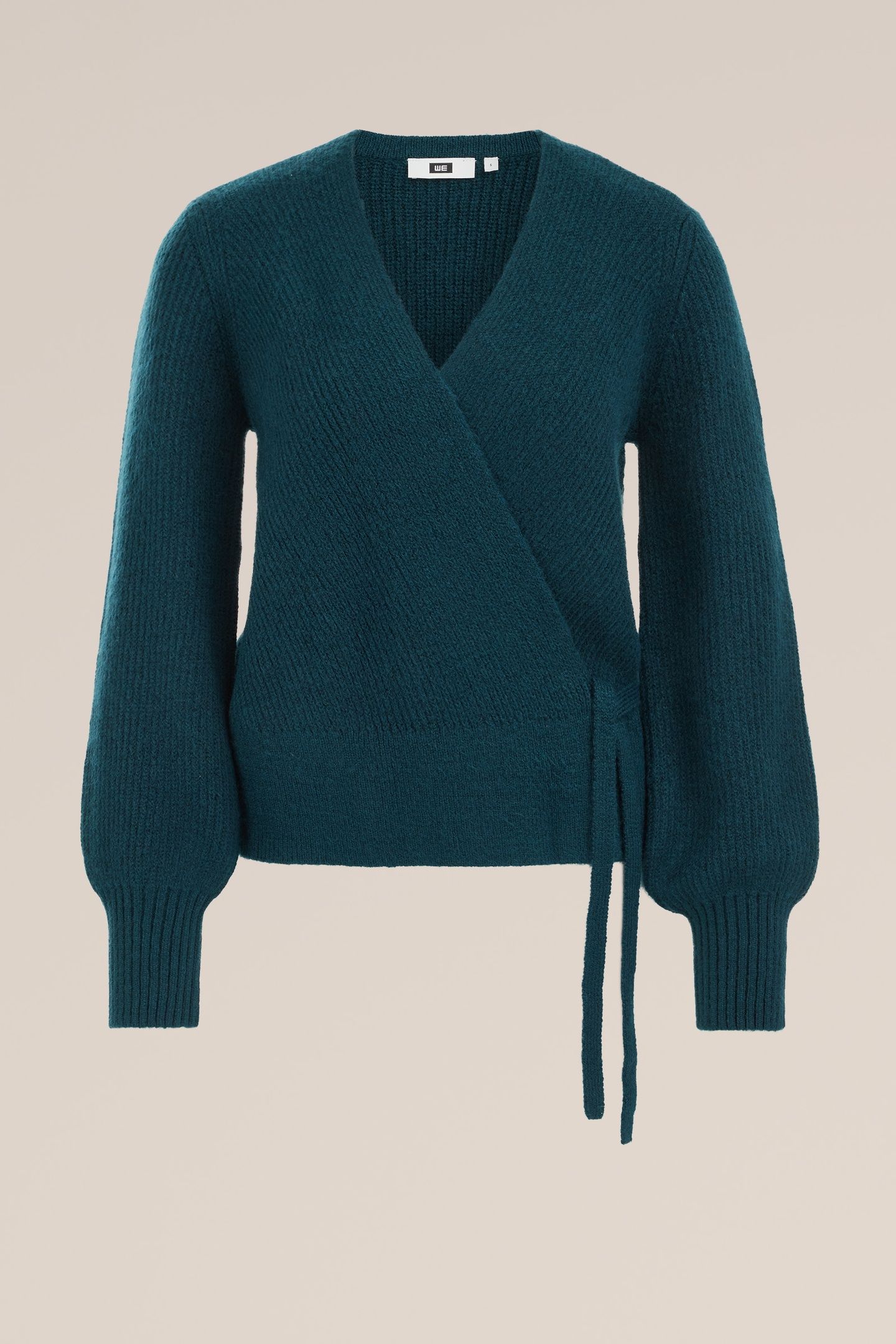 WRAP CARDIGAN TURQUOISE 4