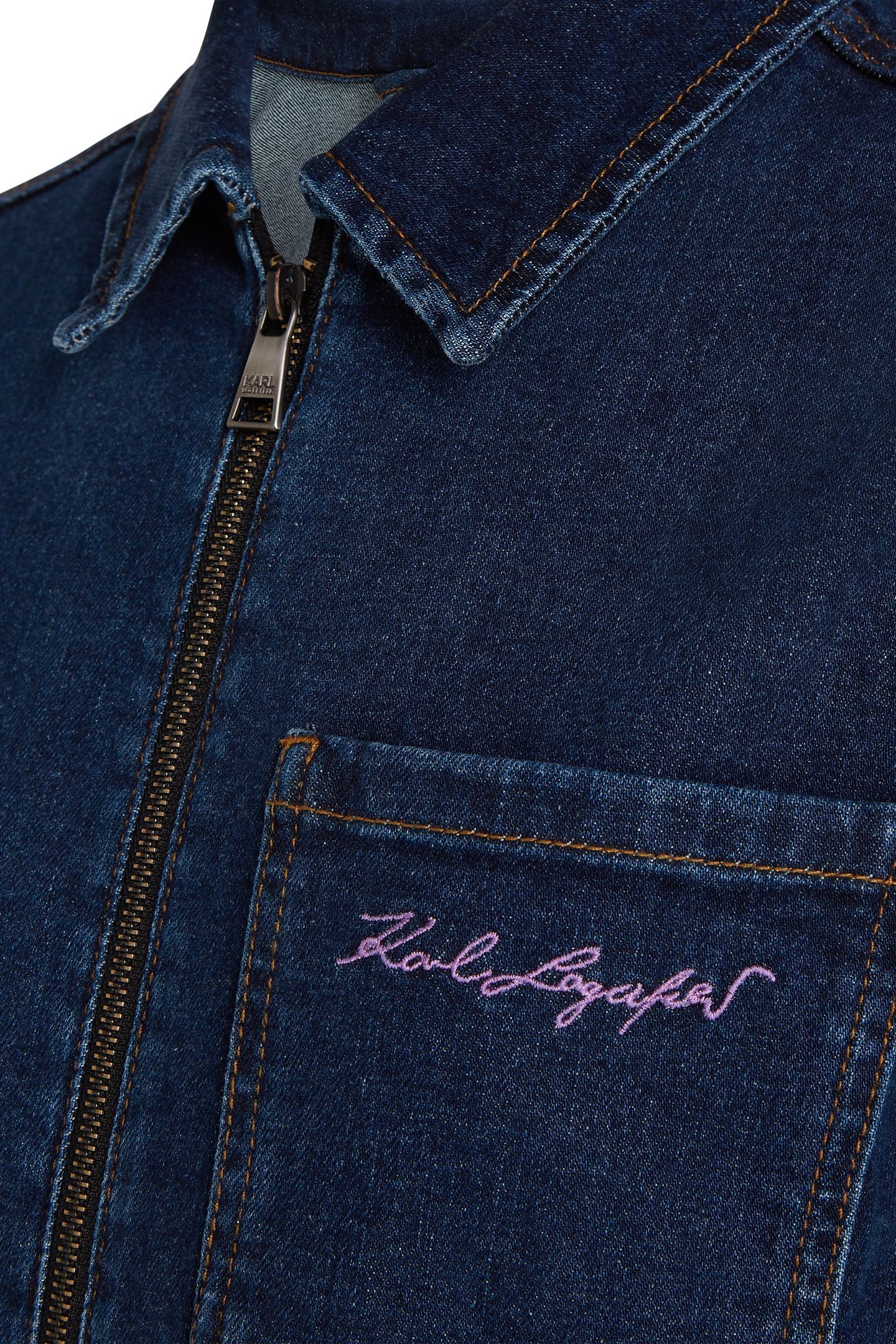ESSENTIAL DENIM JACKET DARK BLUE DENIM 3