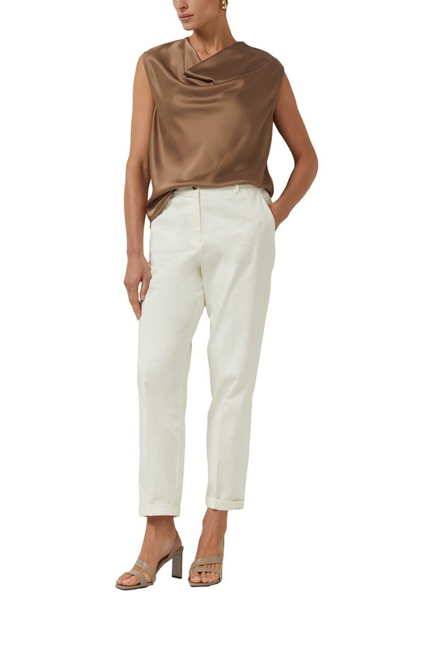 S.OLIVER BLOUSES BROWN 2