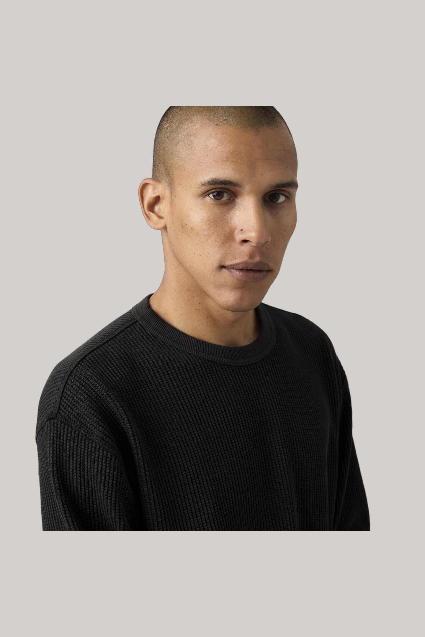 LONG SLEEVE RELAXED THERMAL TEE 2