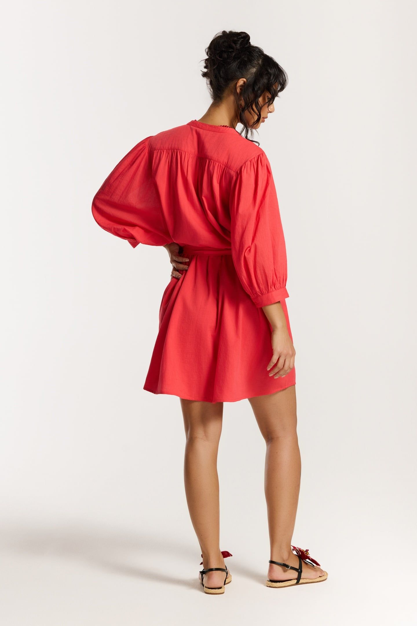JAYDI DRESS RED CERISE 5