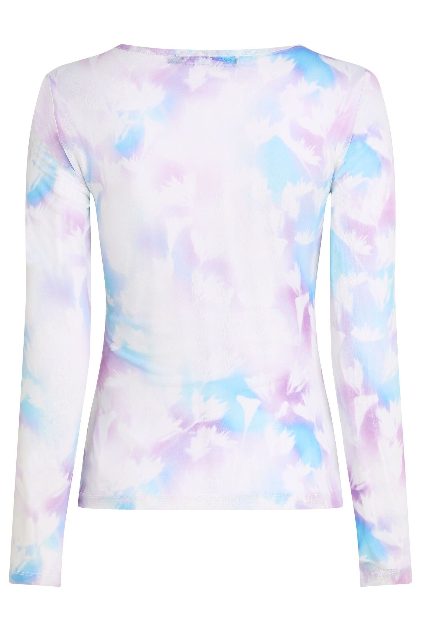 MESH TOP FLORAL WHITE 5
