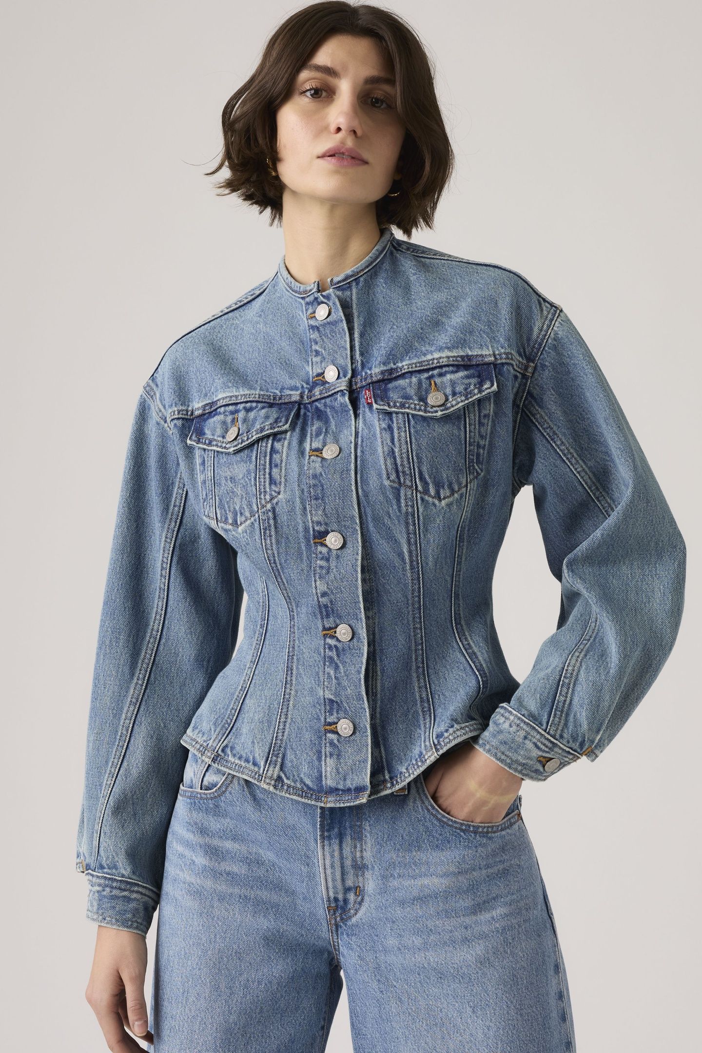 SCULPTED TRUCKER JACKET 2