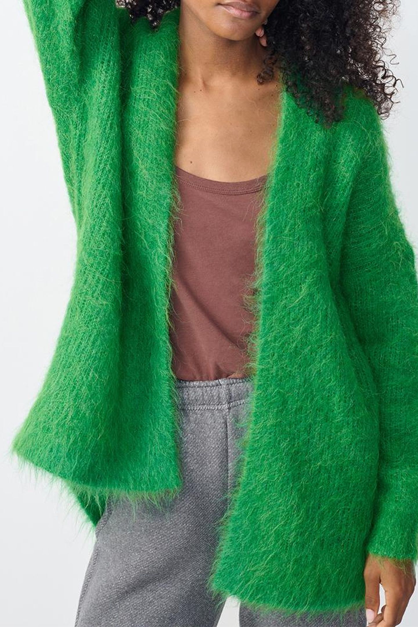 BYMI CARDIGAN TREFLE CHINE 8