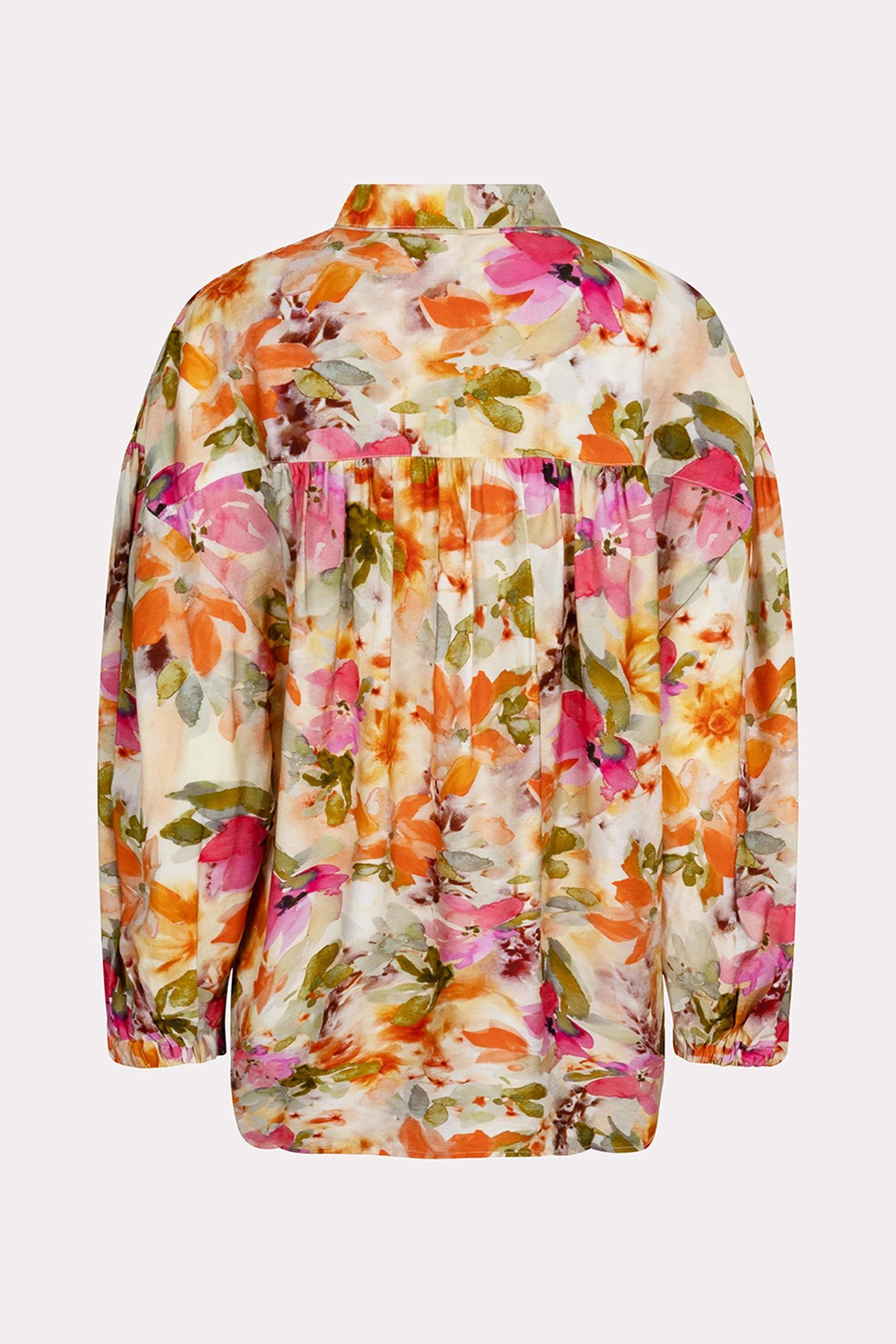 BLOUSE OVERSIZED FLORAL GARDEN PRINT 6