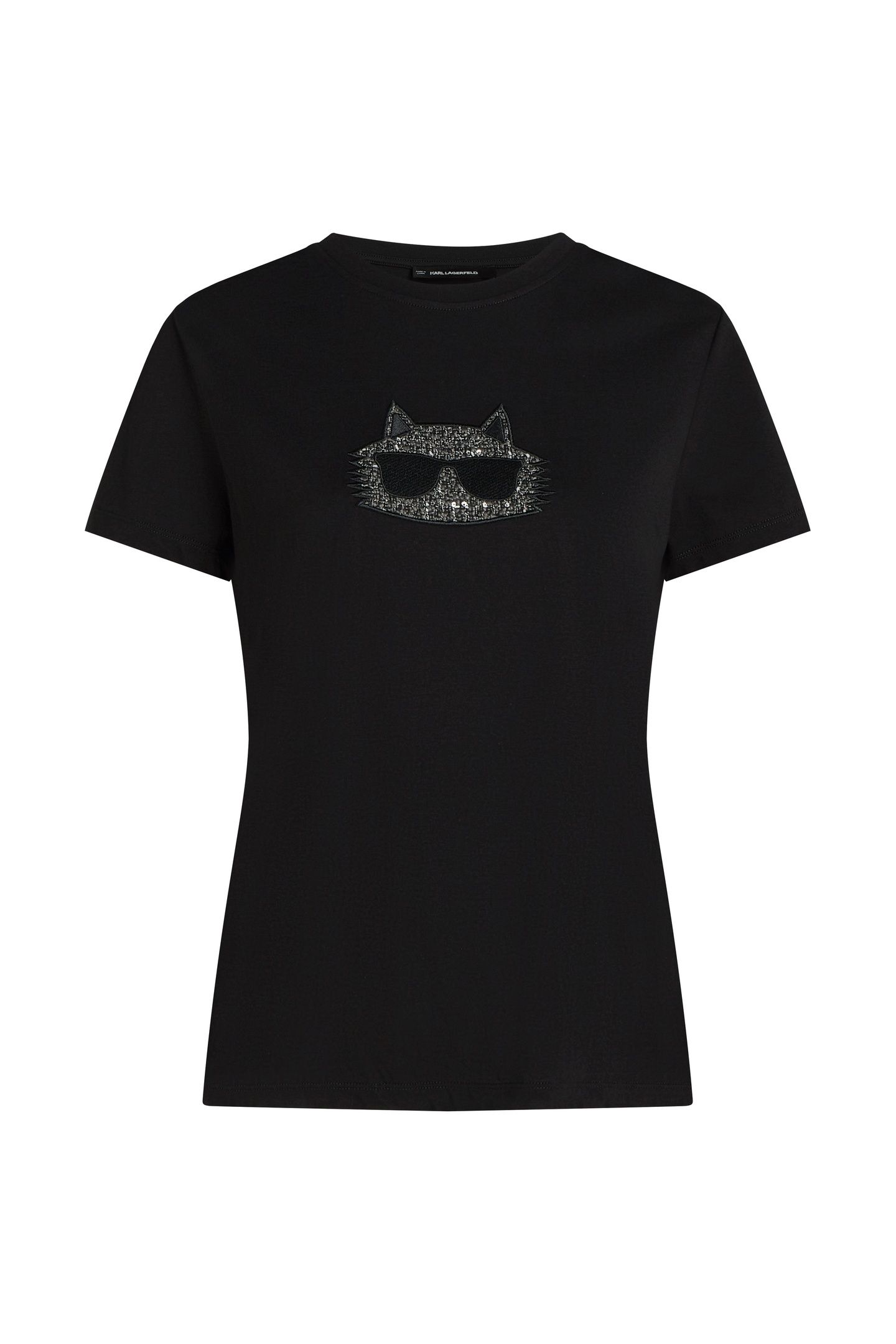 BOUCLE CHOUPETTE T-SHIRT BLACK 1