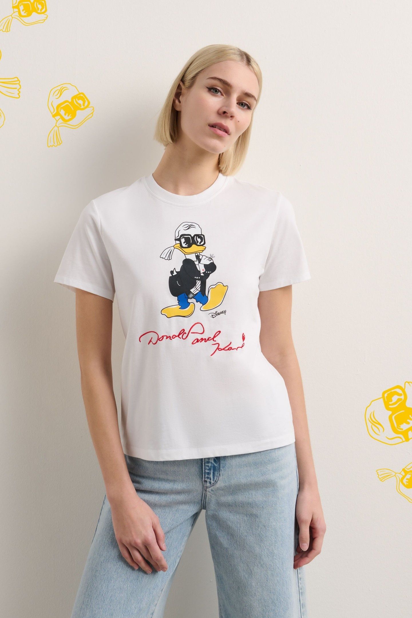 DISNEY REGULAR T-SHIRT WHITE 5