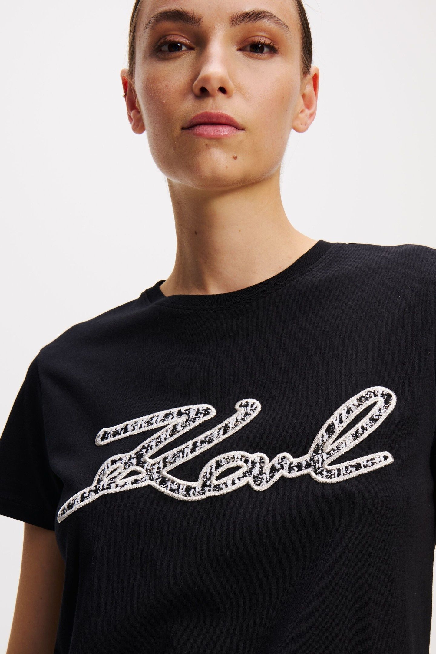 BOUCLE KARL SIGNATURE T-SHIRT BLACK 5