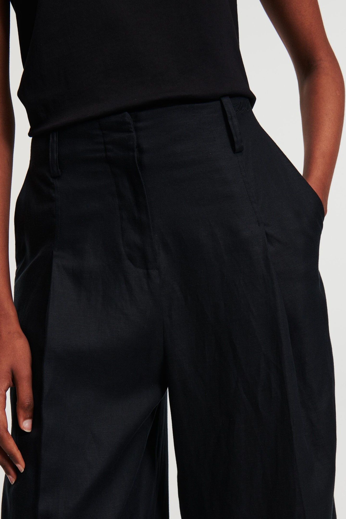 WIDE LEG DAY PANTS BLACK 4