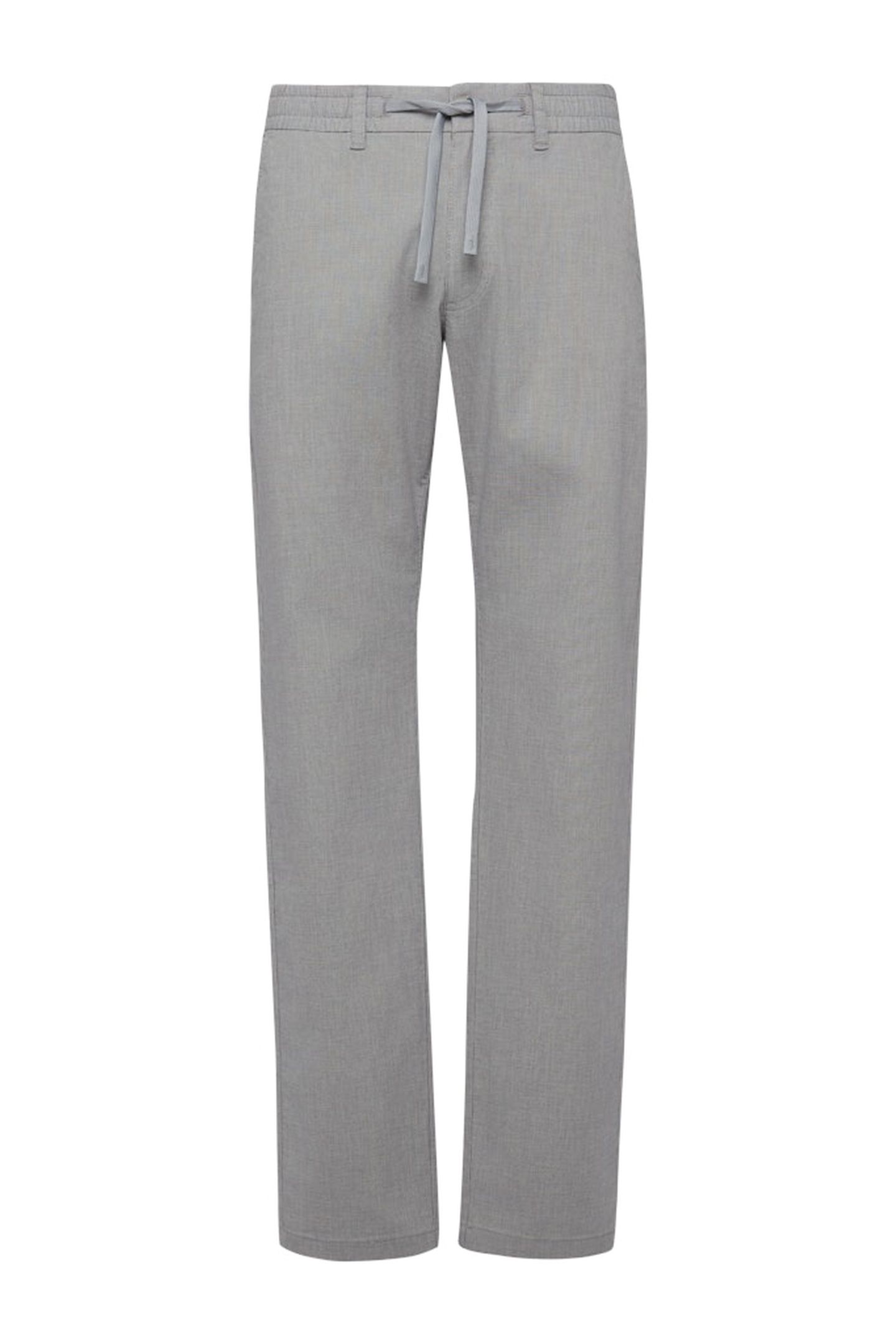 S.OLIVER PANTS GREY/BLACK 8