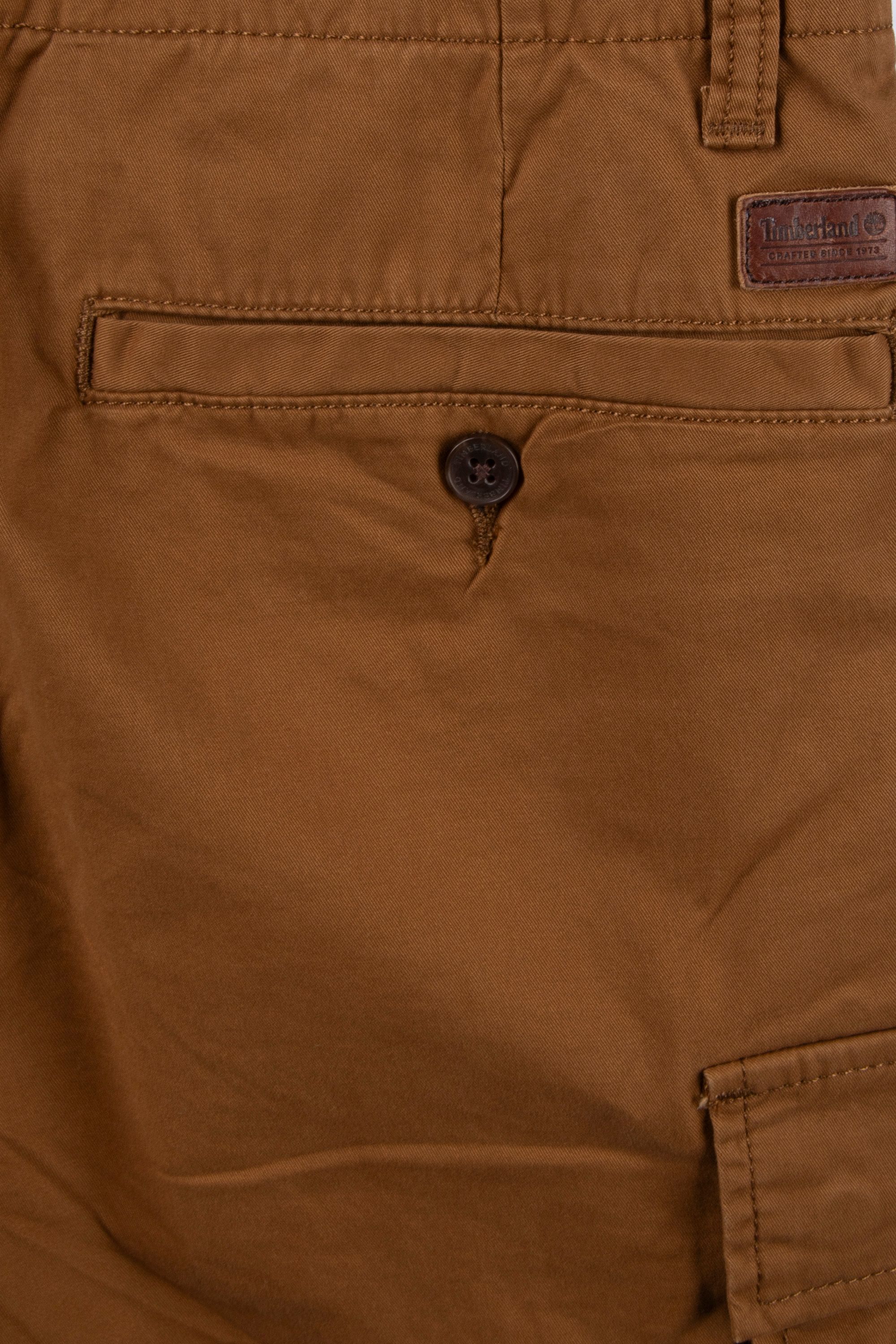 TWILL CARGO SHORT DARK BROWN 5