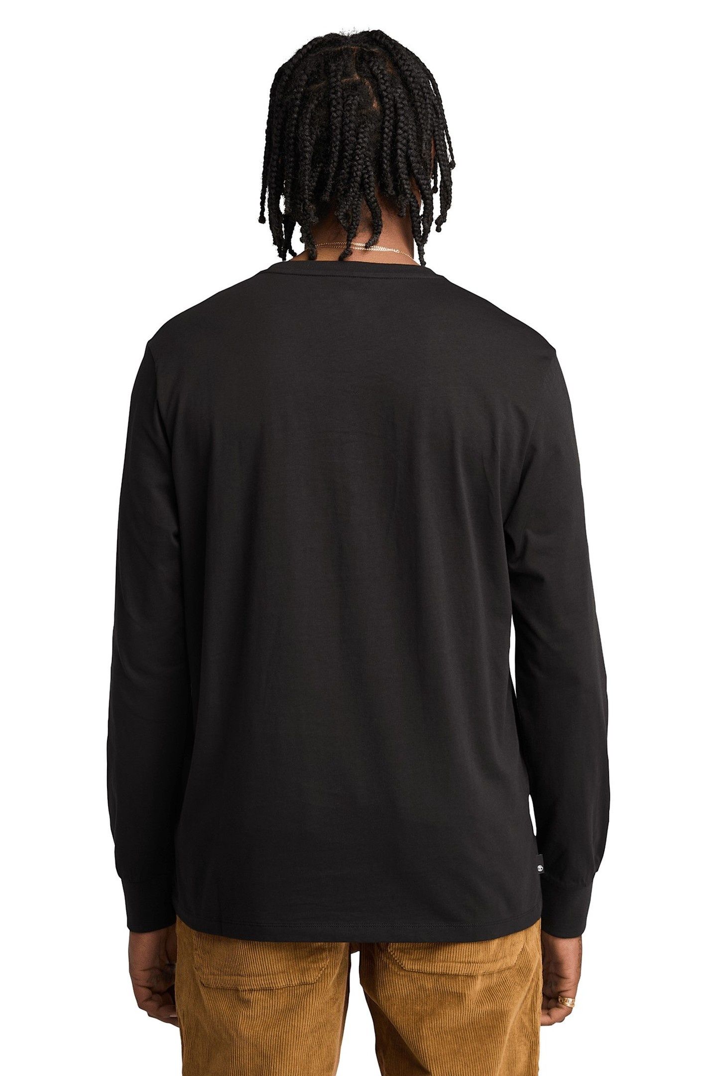 COLORED LONG SLEEVE TEE BLACK 2