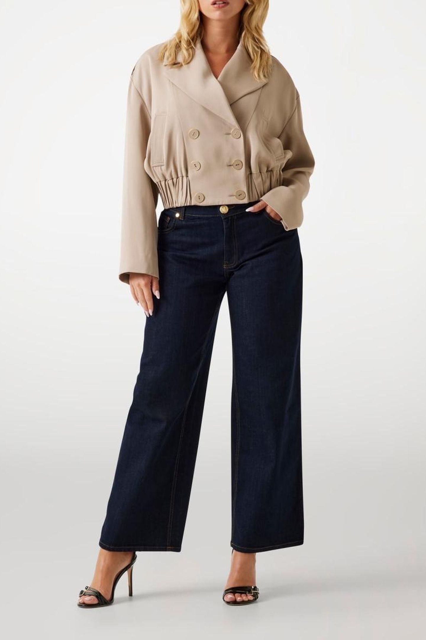 NINA BOMBER JACKET VELVET TAUPE 1