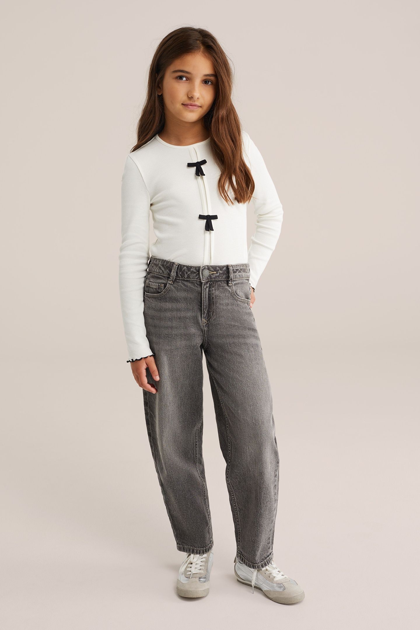 5-POCKET HIGH WAIST GREY 2