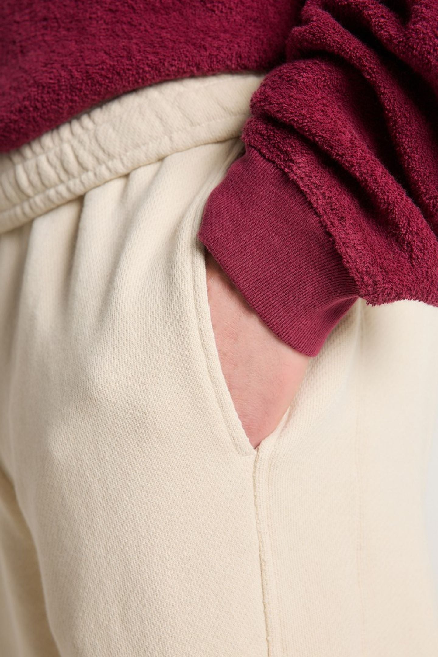 XYBAY SWEAT PANTS ECRU 7
