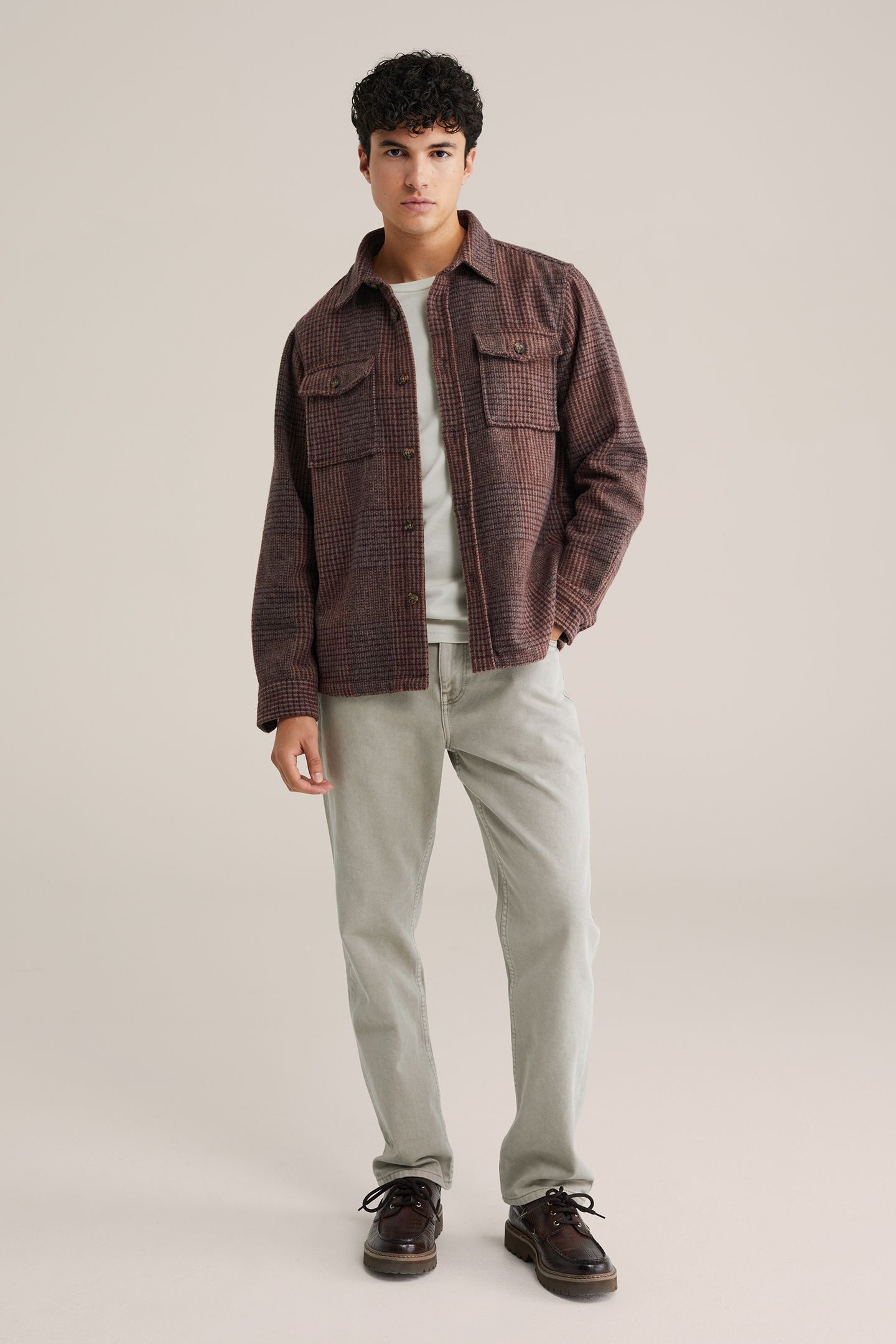 OVERSHIRT VINTAGE RED 2