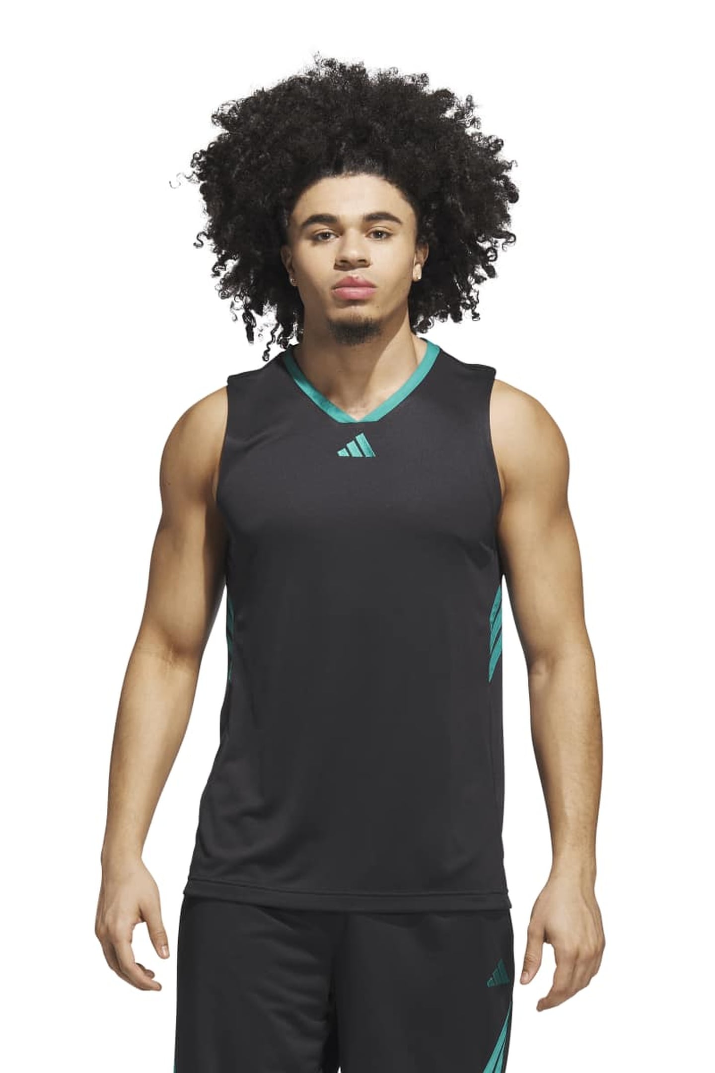 UNISEX PERFORMANCE ADIDAS BASKETBALL LEGENDS TANK BLACK 1