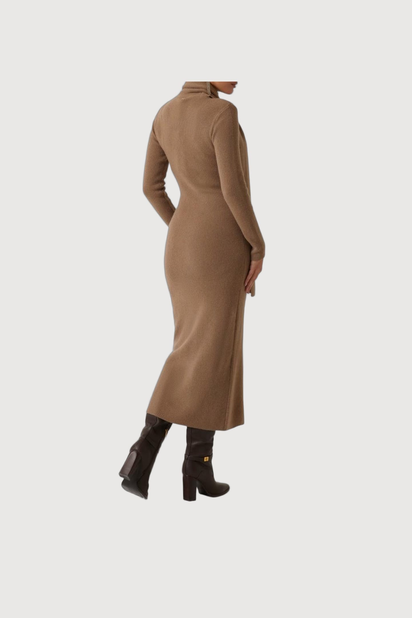 SOPHIE LS CASHMERE T DESERT MUD MULTI 6