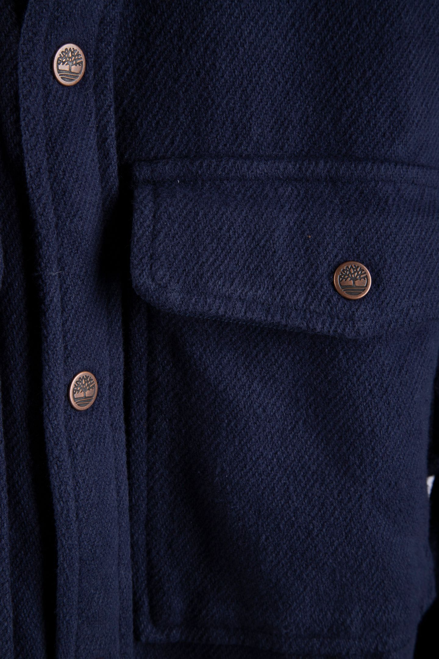 CORDUROY COLLAR UTILITY OVERSHIRT PEACOAT 4