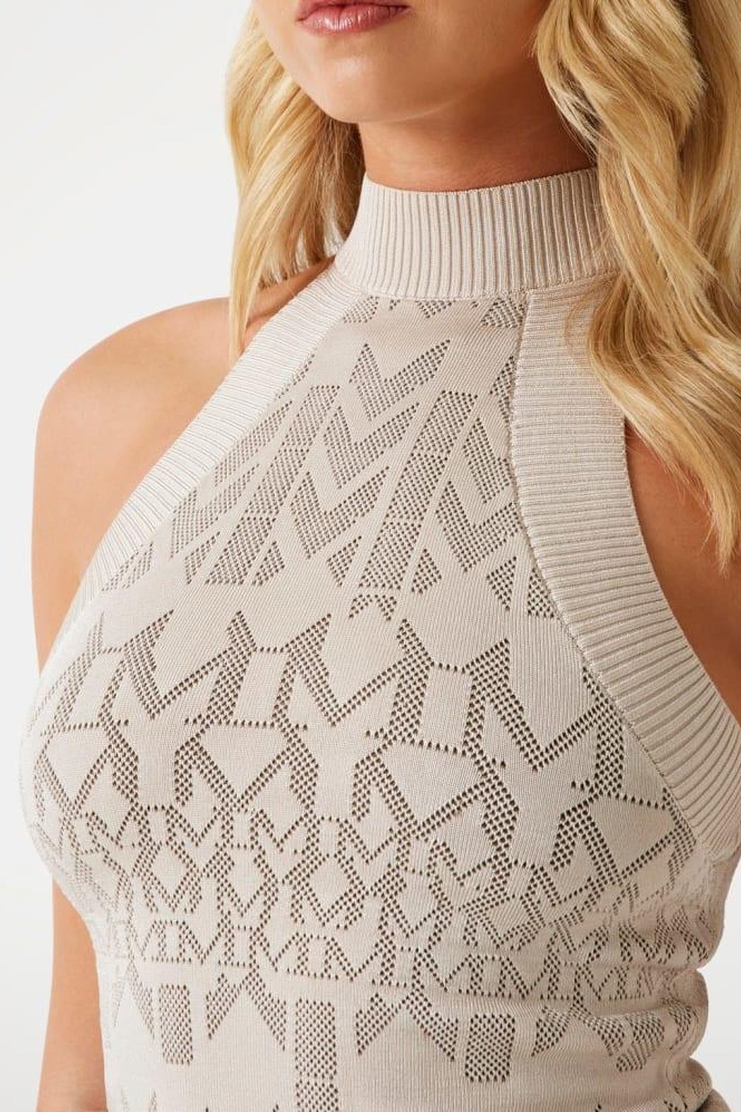 BILLIE MONOGRAM HN T GEOM M BUFF TAUPE /D 7