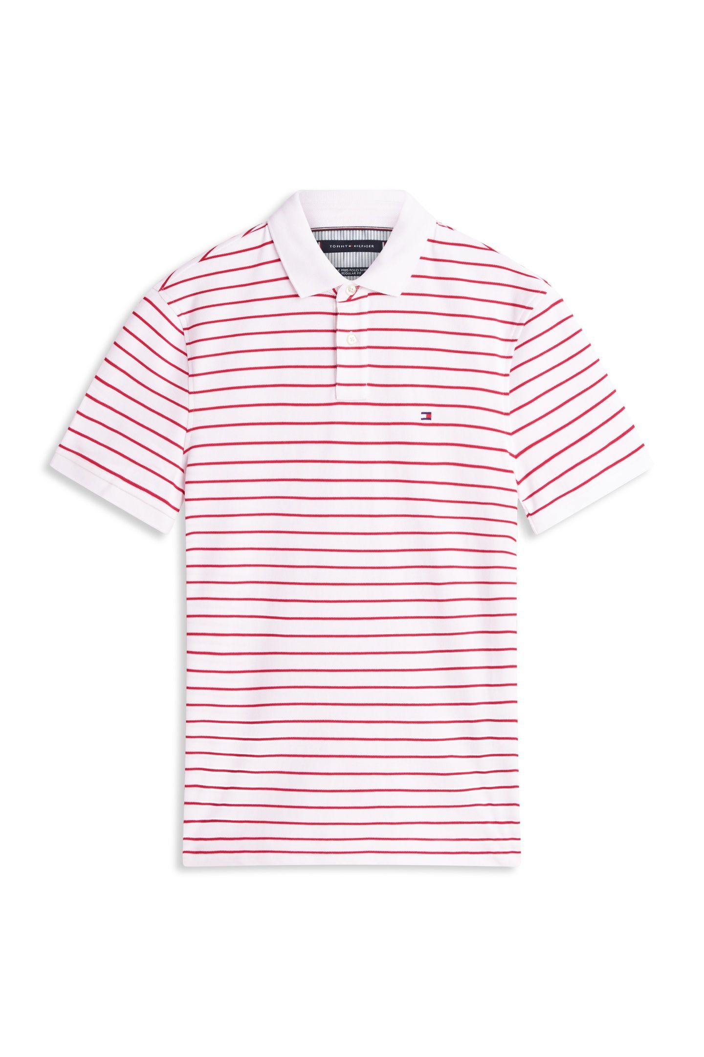 1985 REGULAR POLO WHITE/MEDIUM RED 4