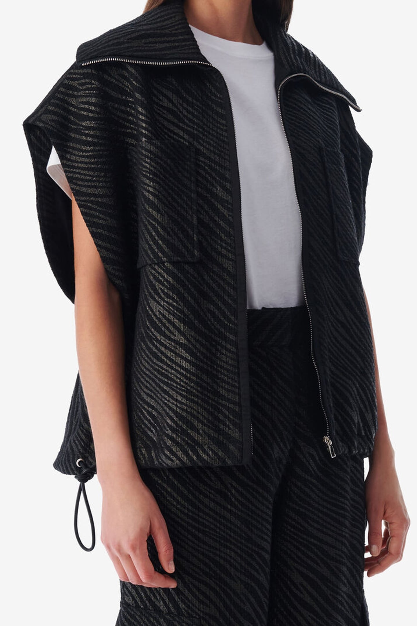 ALINA JACKET BLACK ZEBRA 1