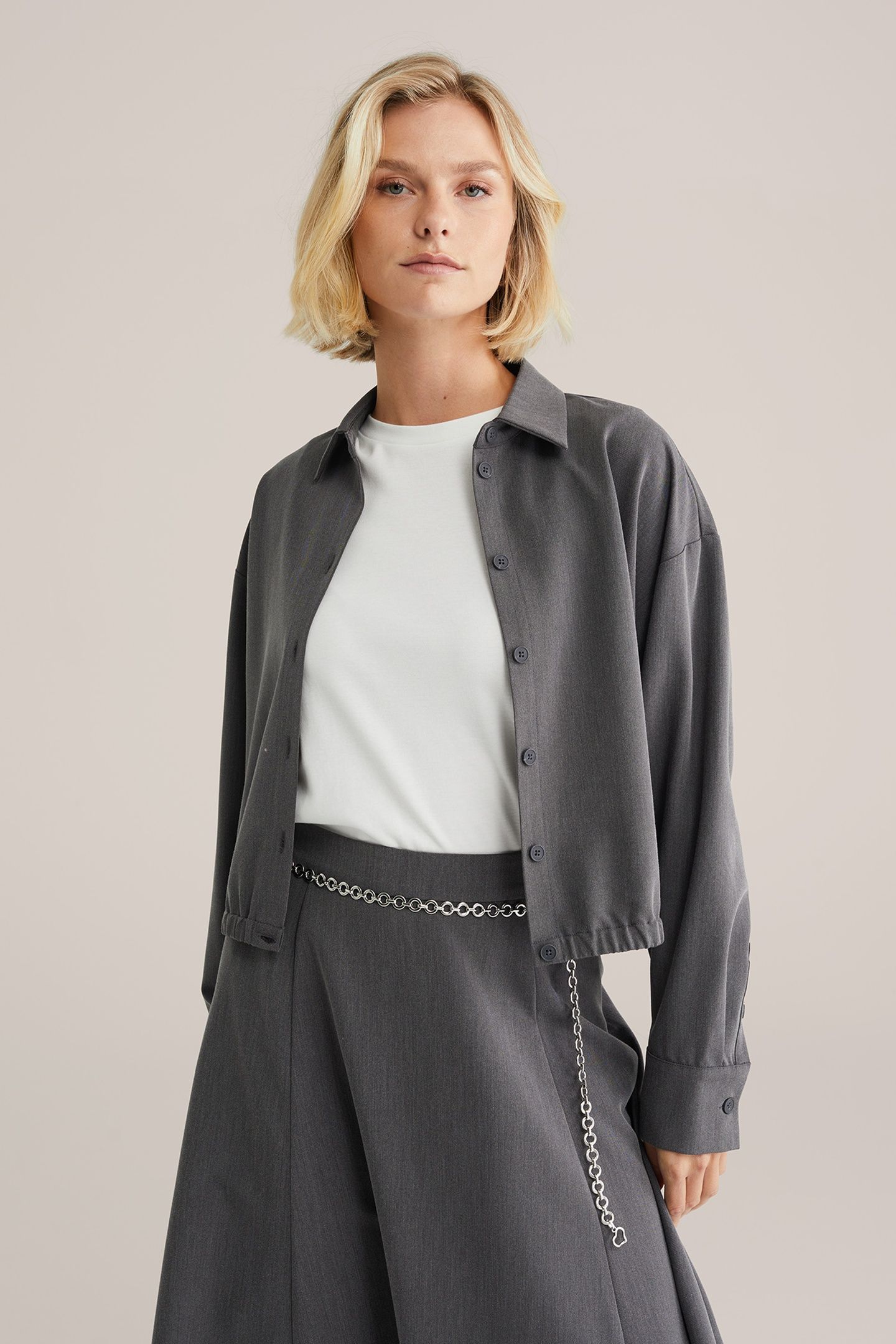 BLOUSE GREY 1