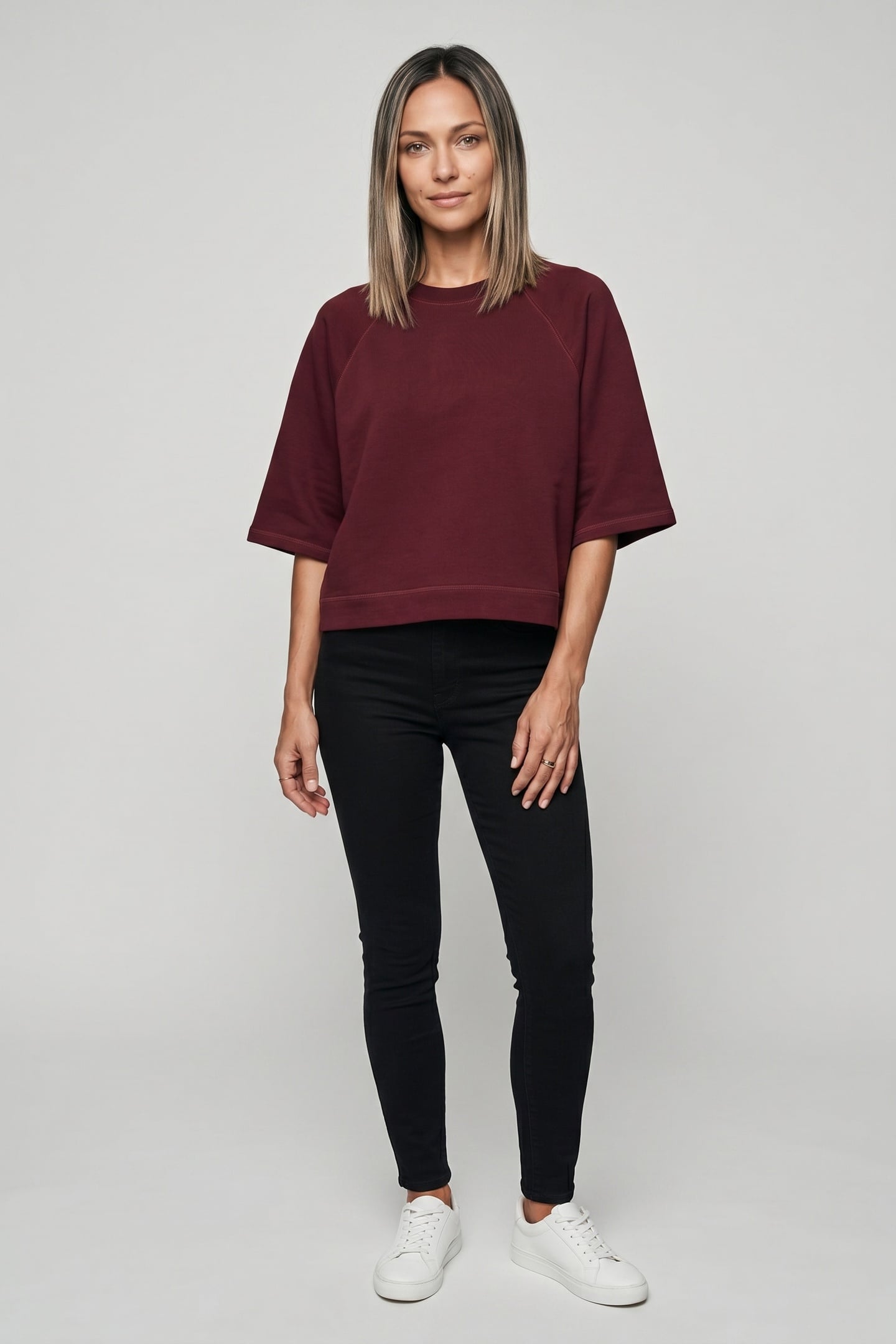 DOT T-SHIRT RED 1