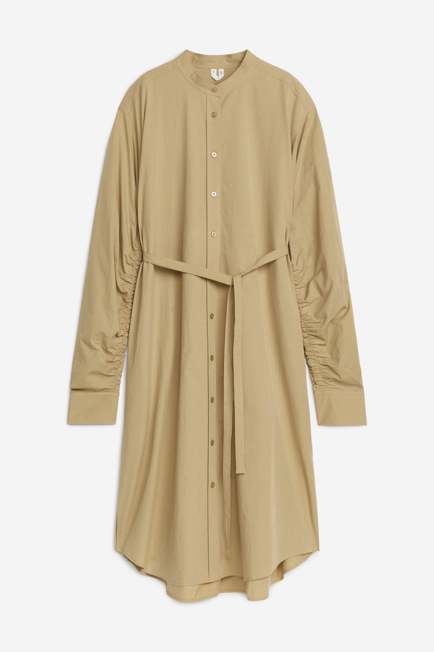 GIDRO COTTON DRESS BEIGE 3