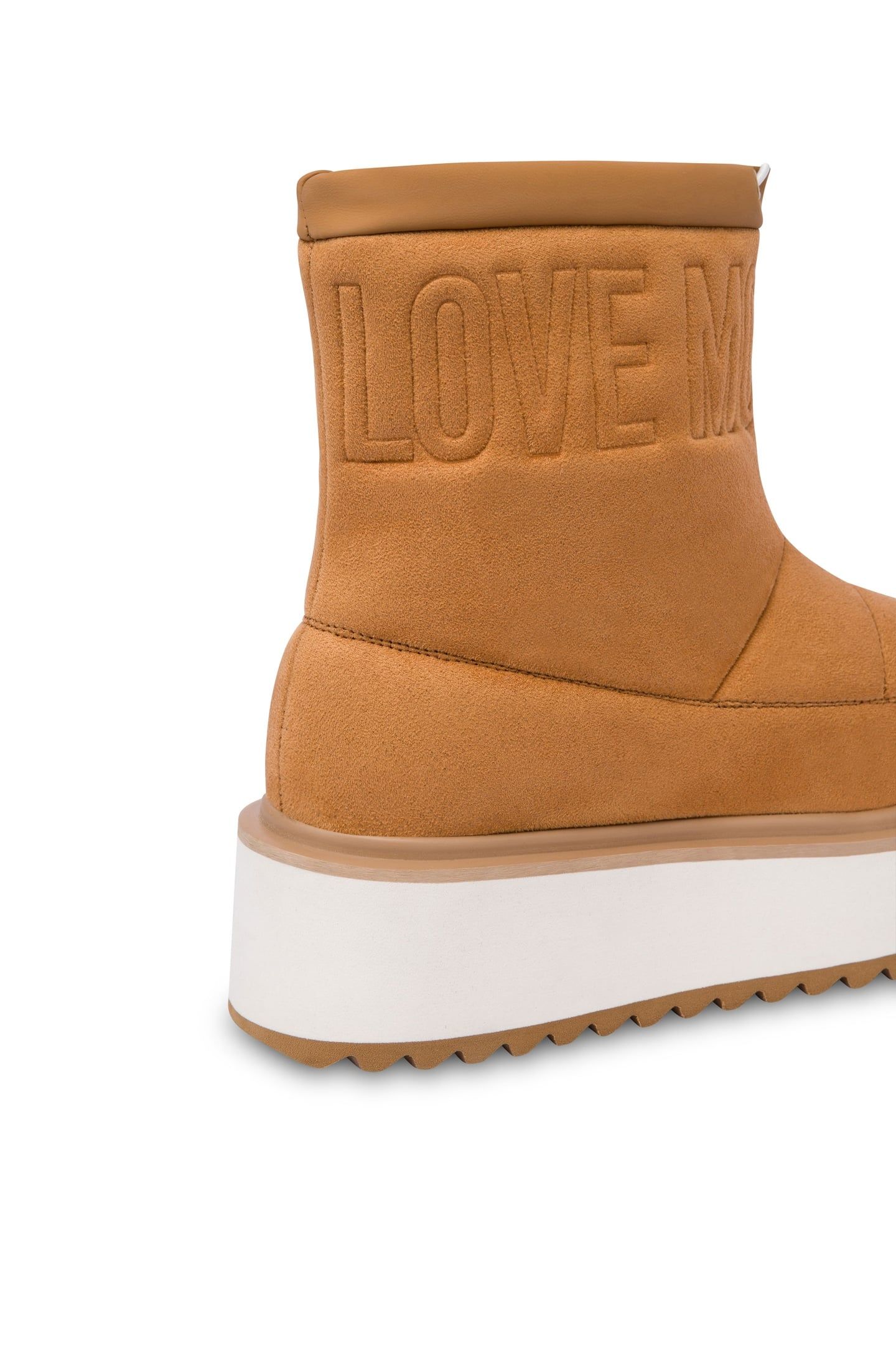 PLATFORM POWER VELOUR SNOW BOOTS BROWN 2