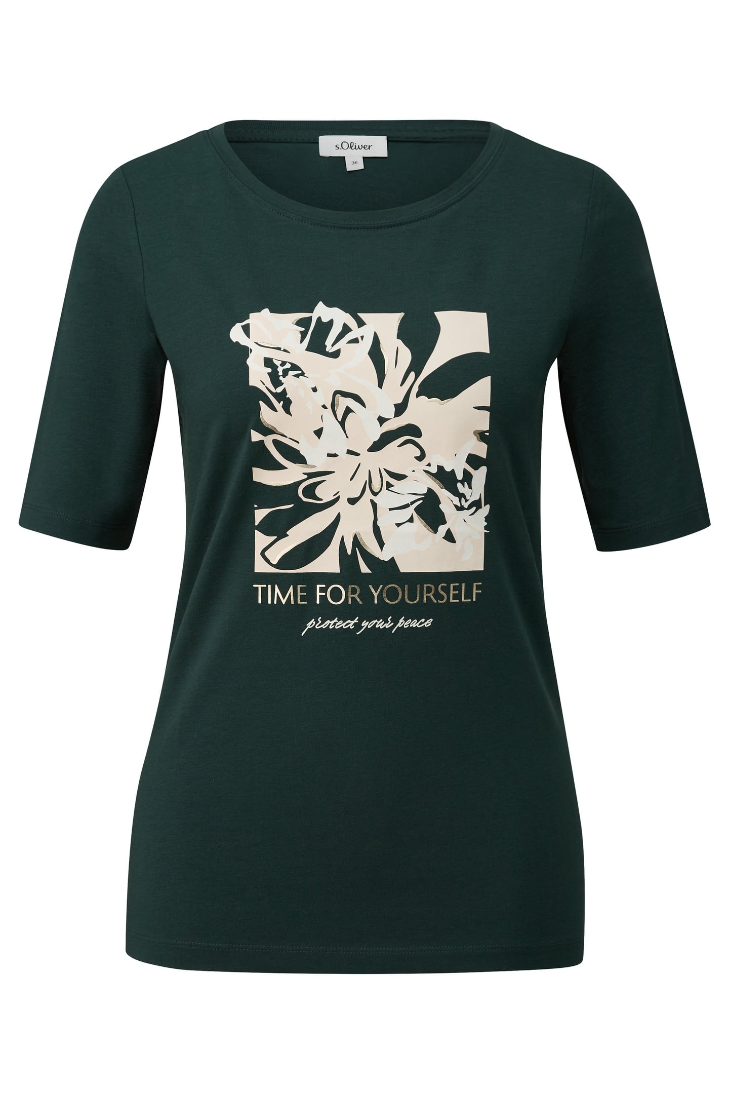 S.OLIVER T-SHIRTS GREEN 1