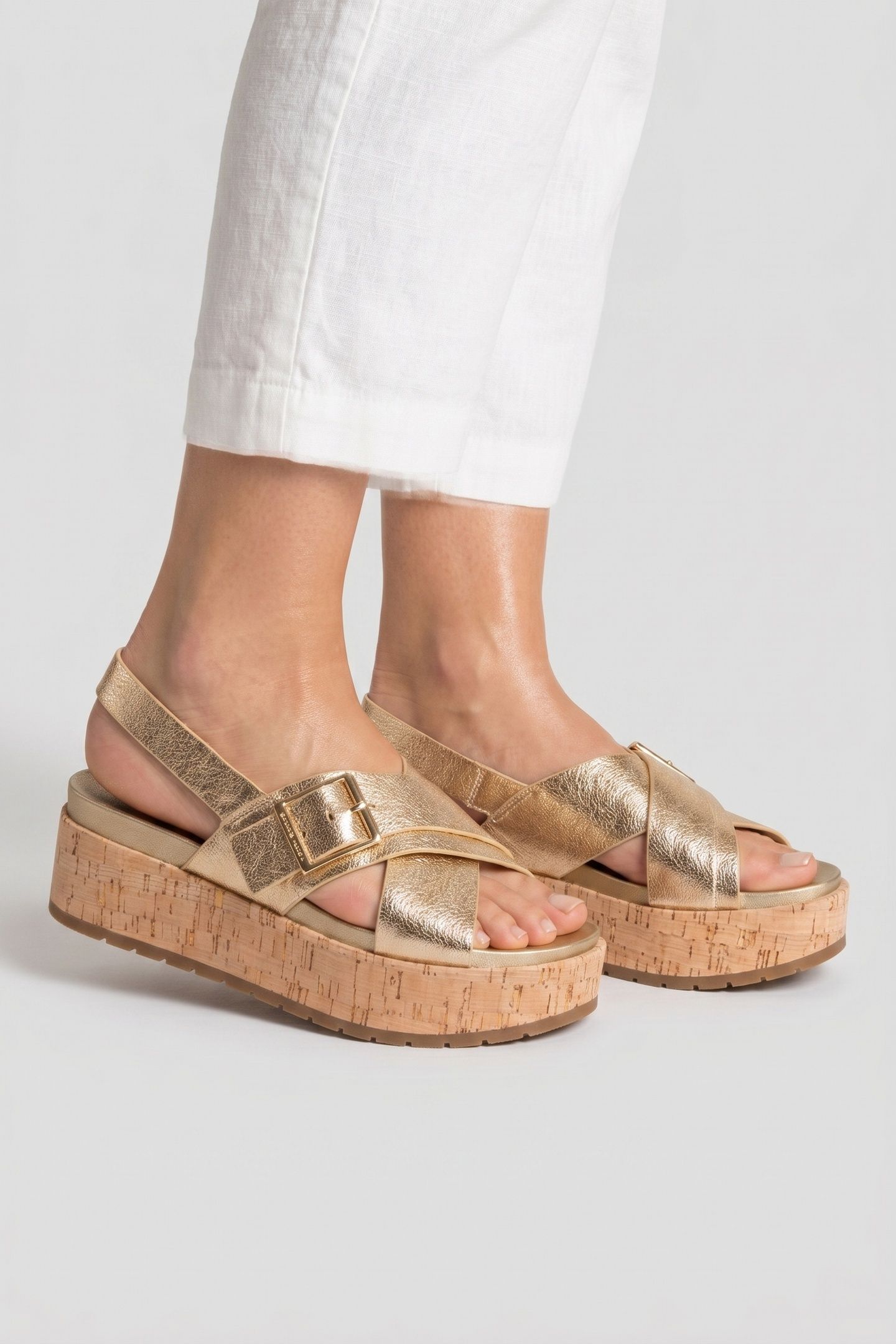 EASTON SANDAL PALE GOLD 2