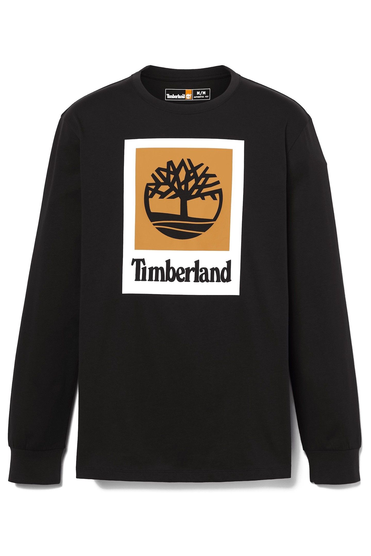 COLORED LONG SLEEVE TEE BLACK 3